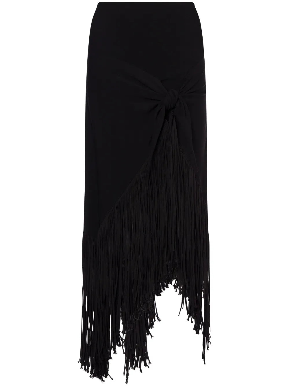 Classic High-Waisted Philosophy Skirt With Smooth Texture