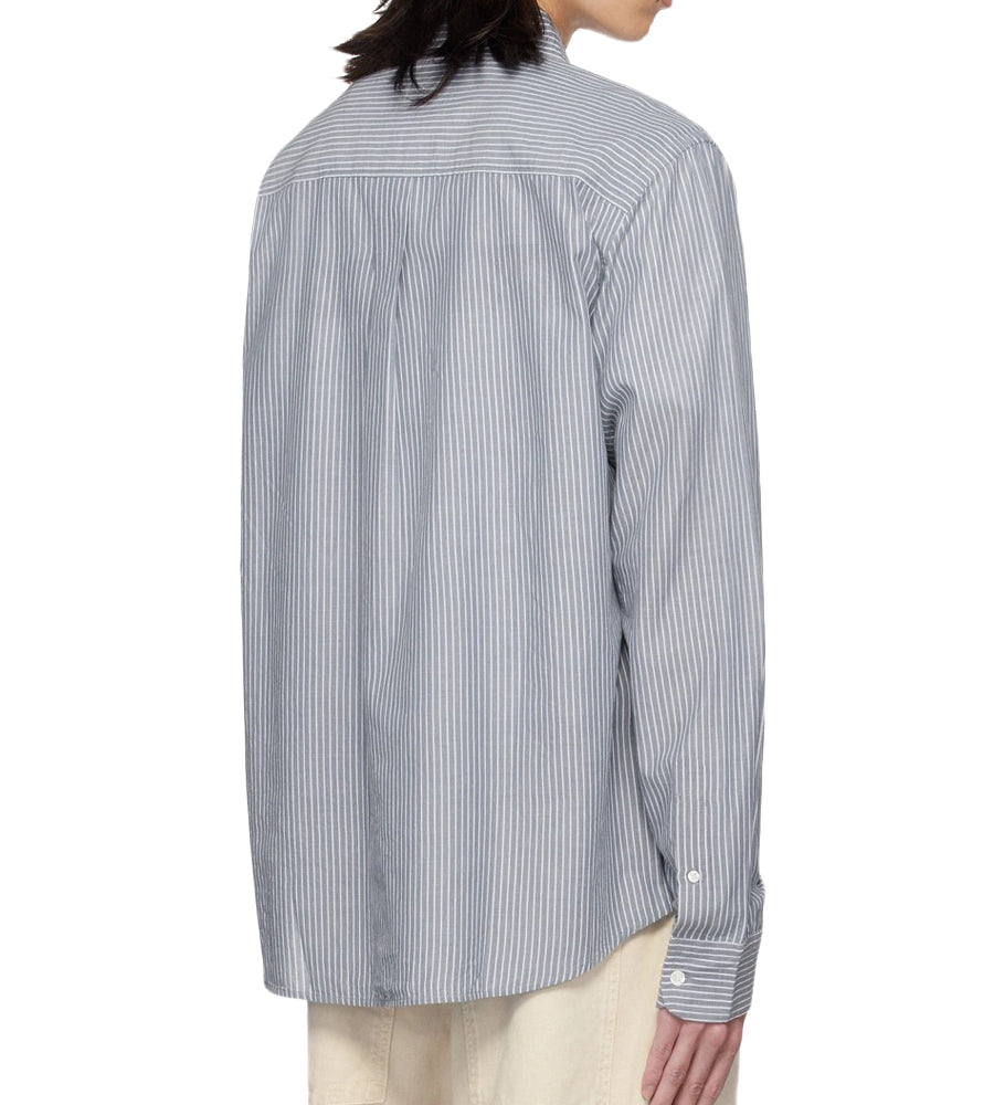 Classic Striped Long-Sleeve Shirt