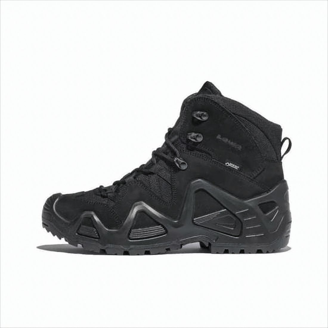 Rugged High-Top Boots with Suede