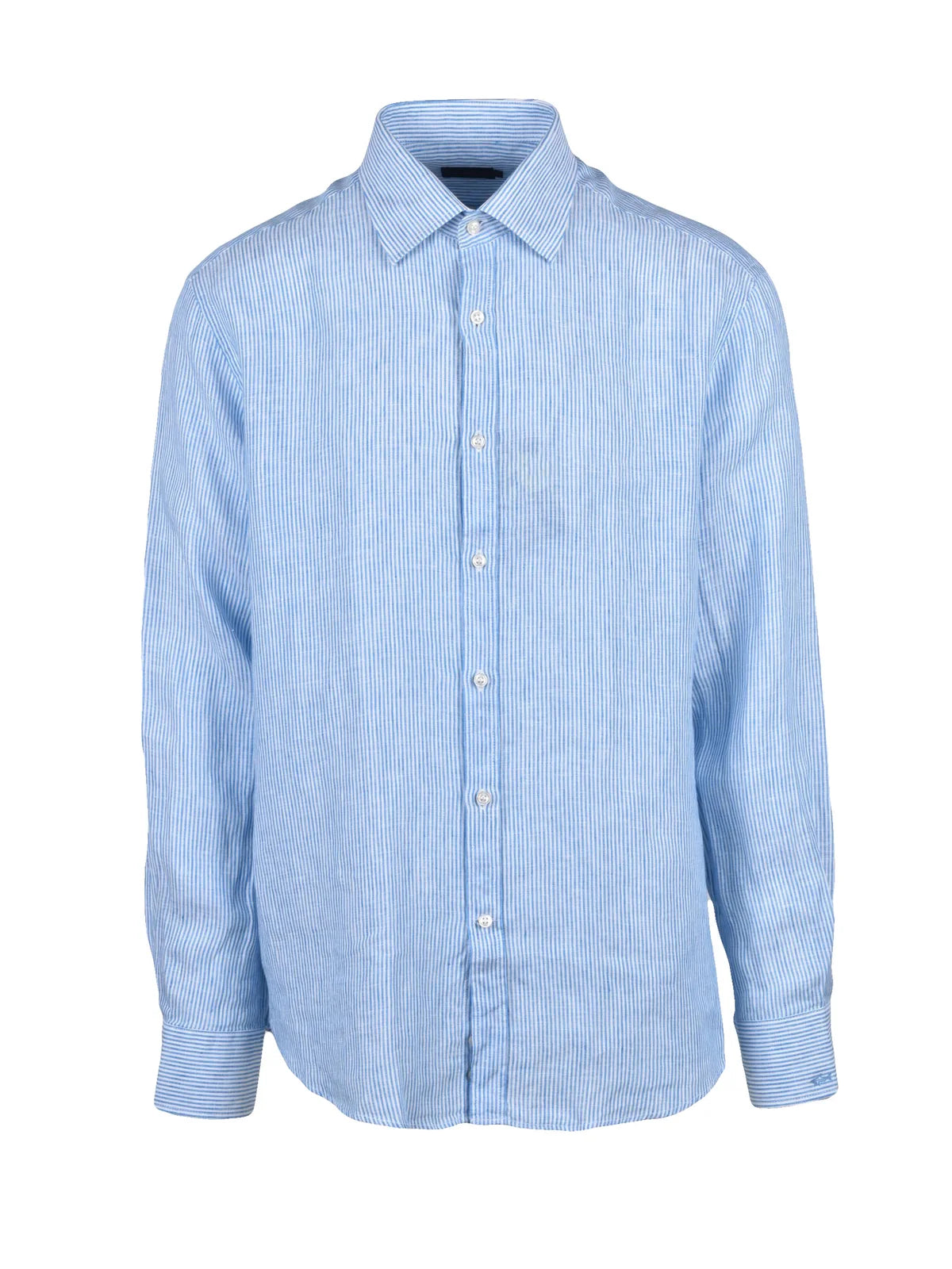 Light Blue Linen Shirt