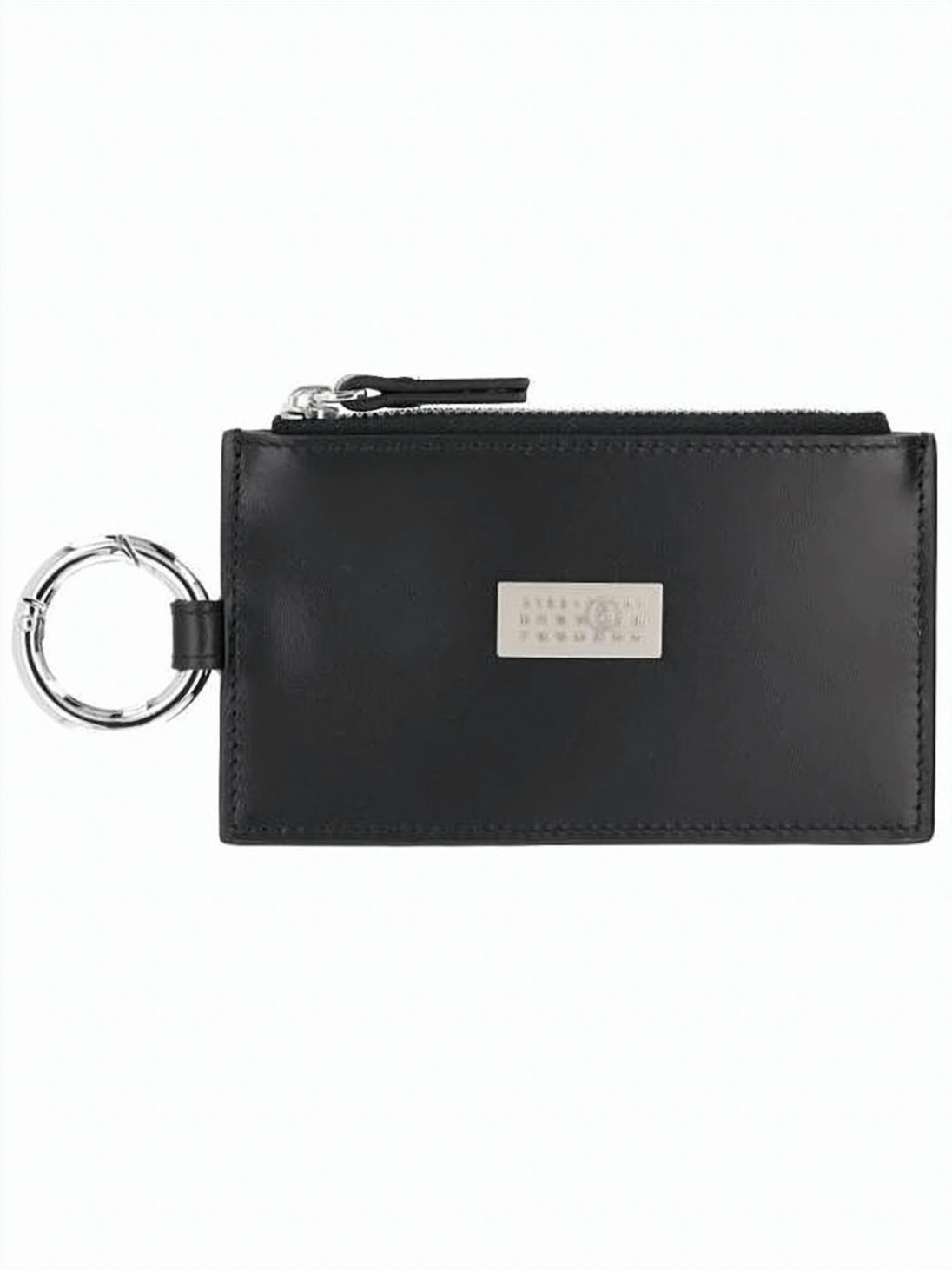 Rectangular Calfskin Leather Cardholder