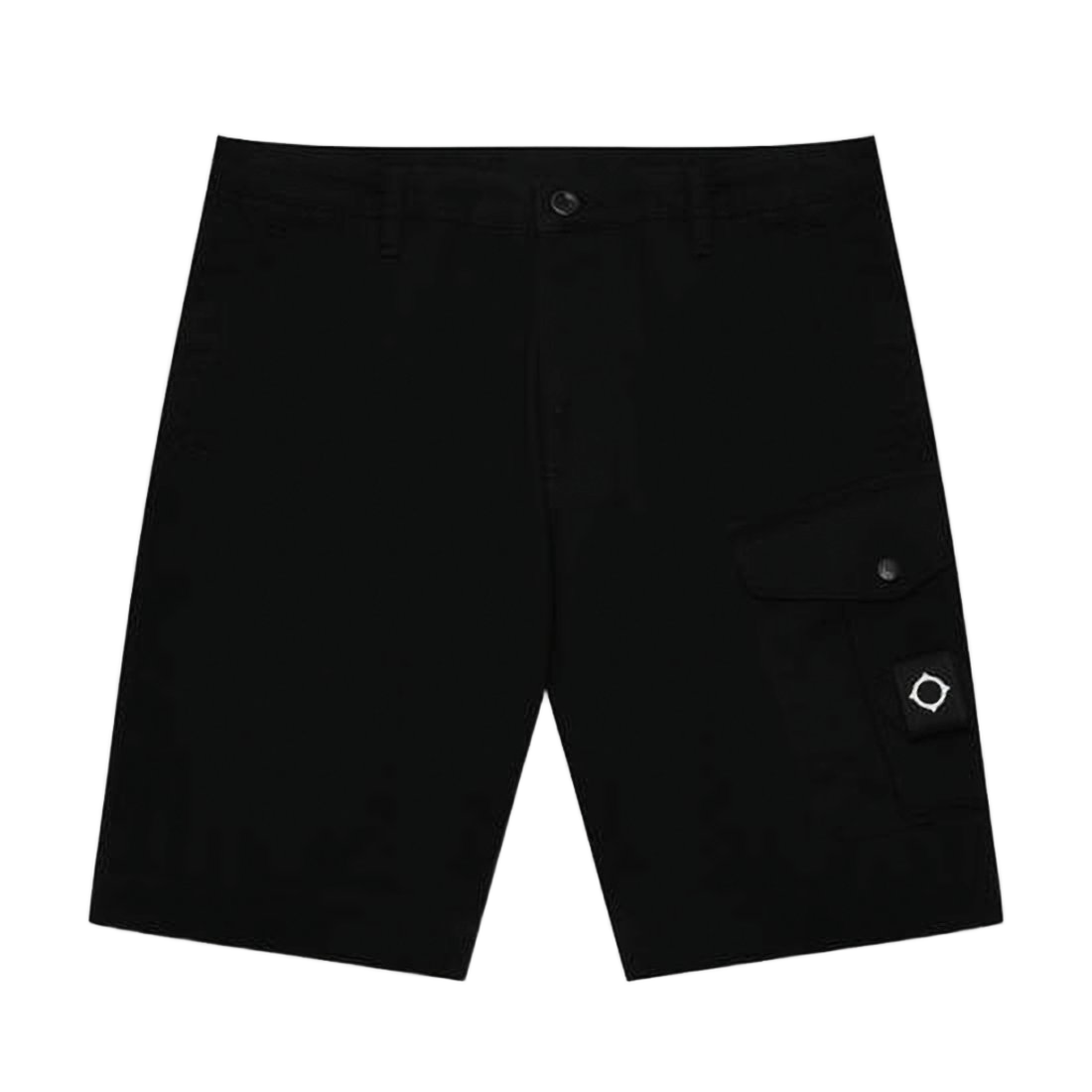 Mid-Thigh Length Cotton Shorts With Design