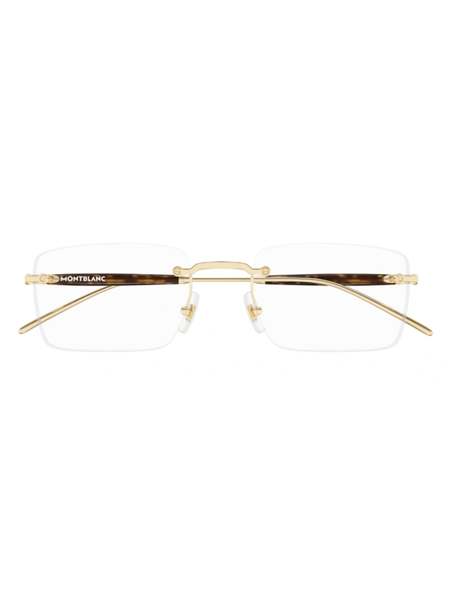 Metallic Optical Frames with Tortoiseshell Temples
