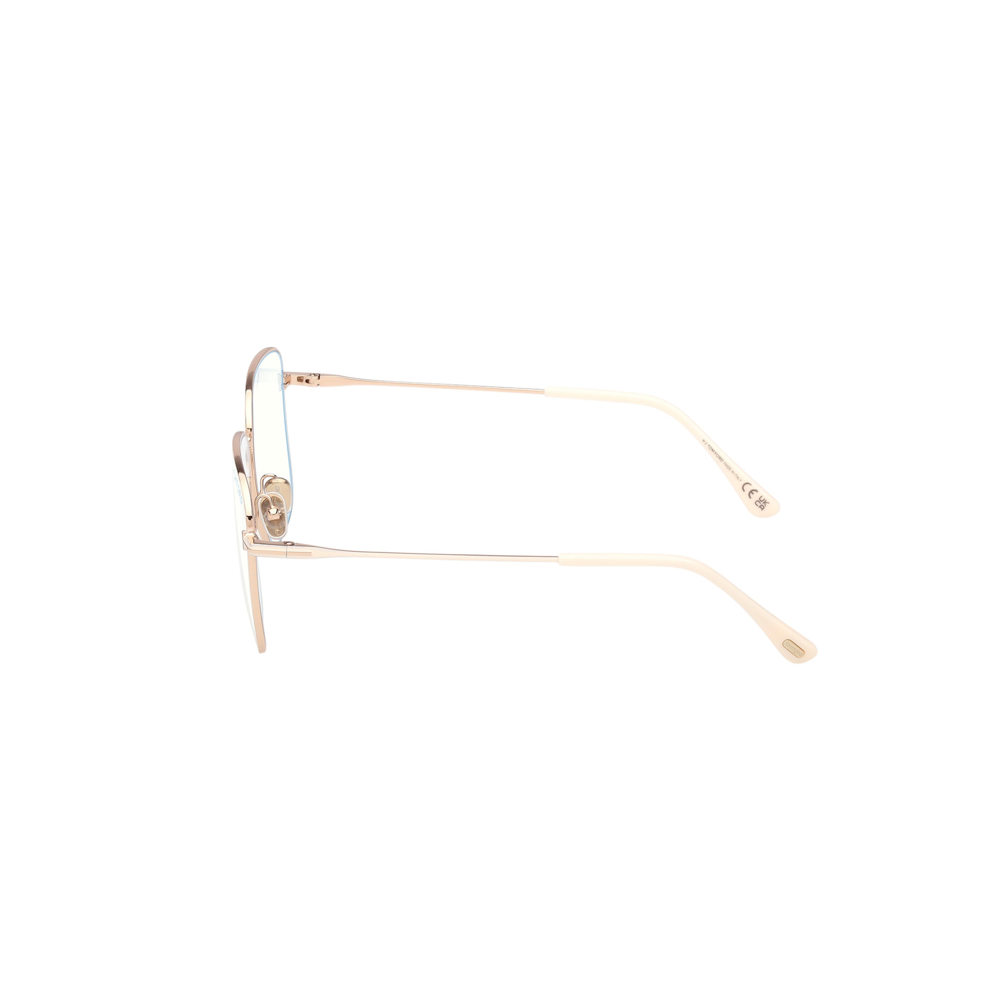 Ft6136-B Thin Metal Frame Eyeglasses