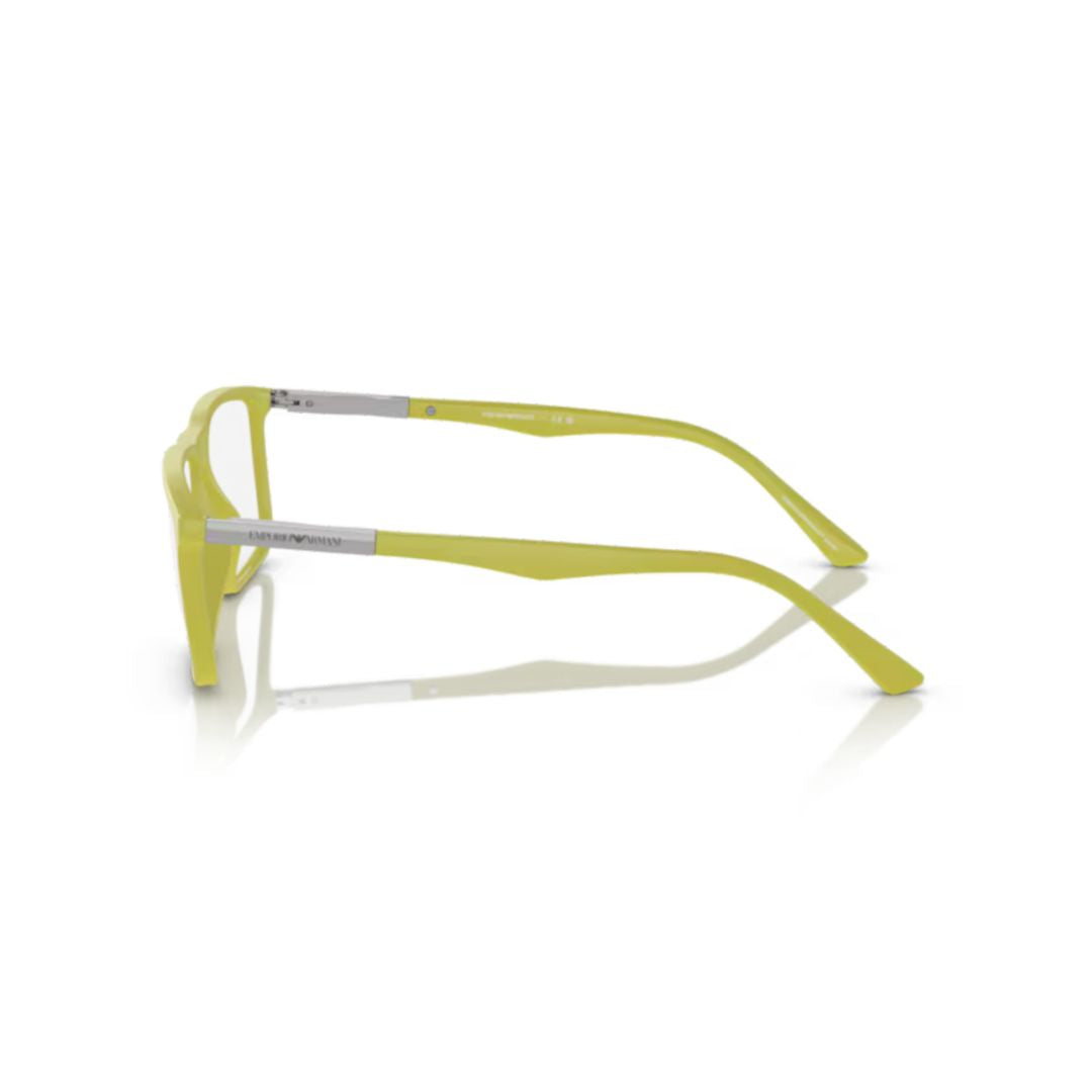 3221 Vista Rectangular Frame Eyeglasses with Silver Accents