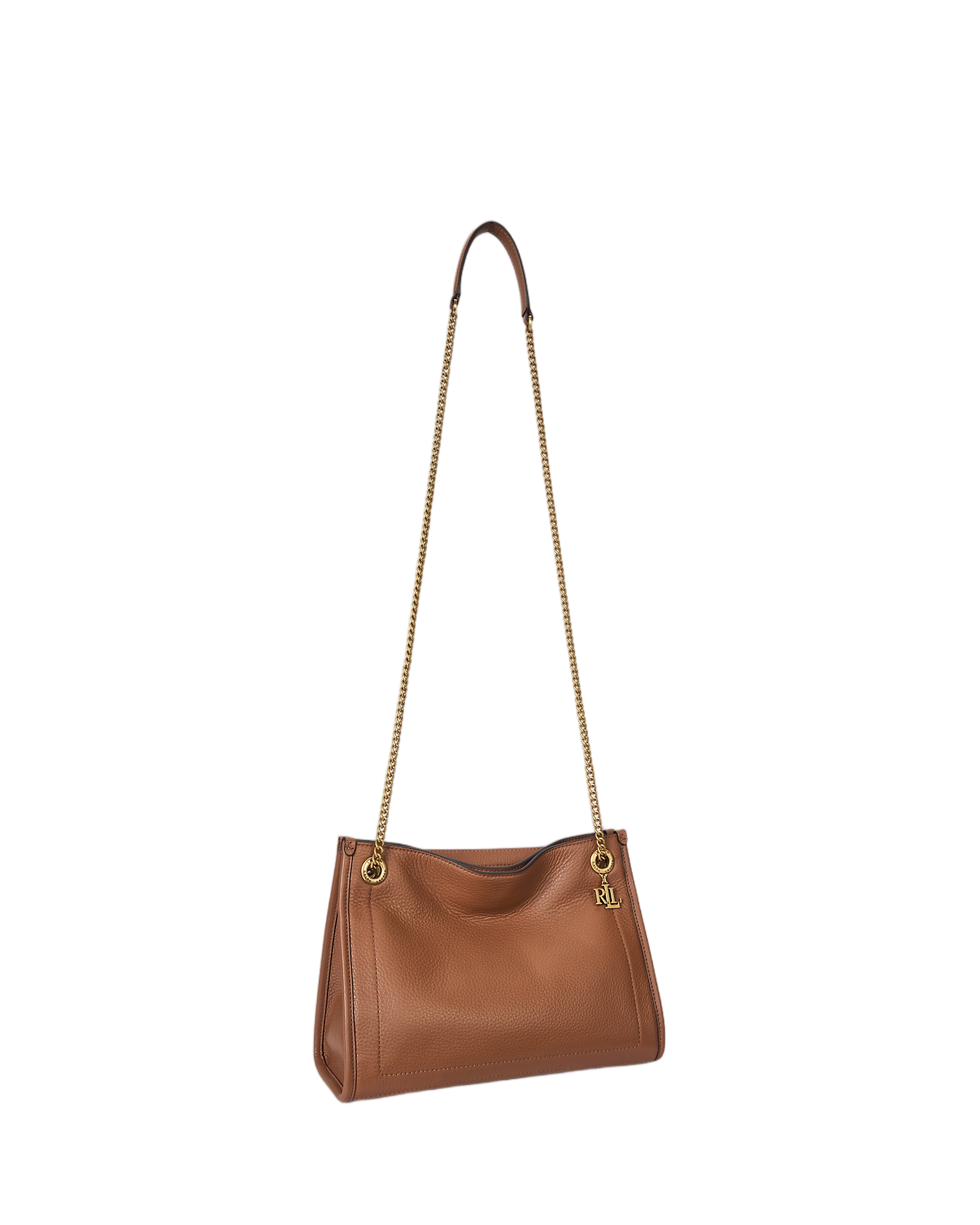 Medium Luxe Pebble Leather Tote