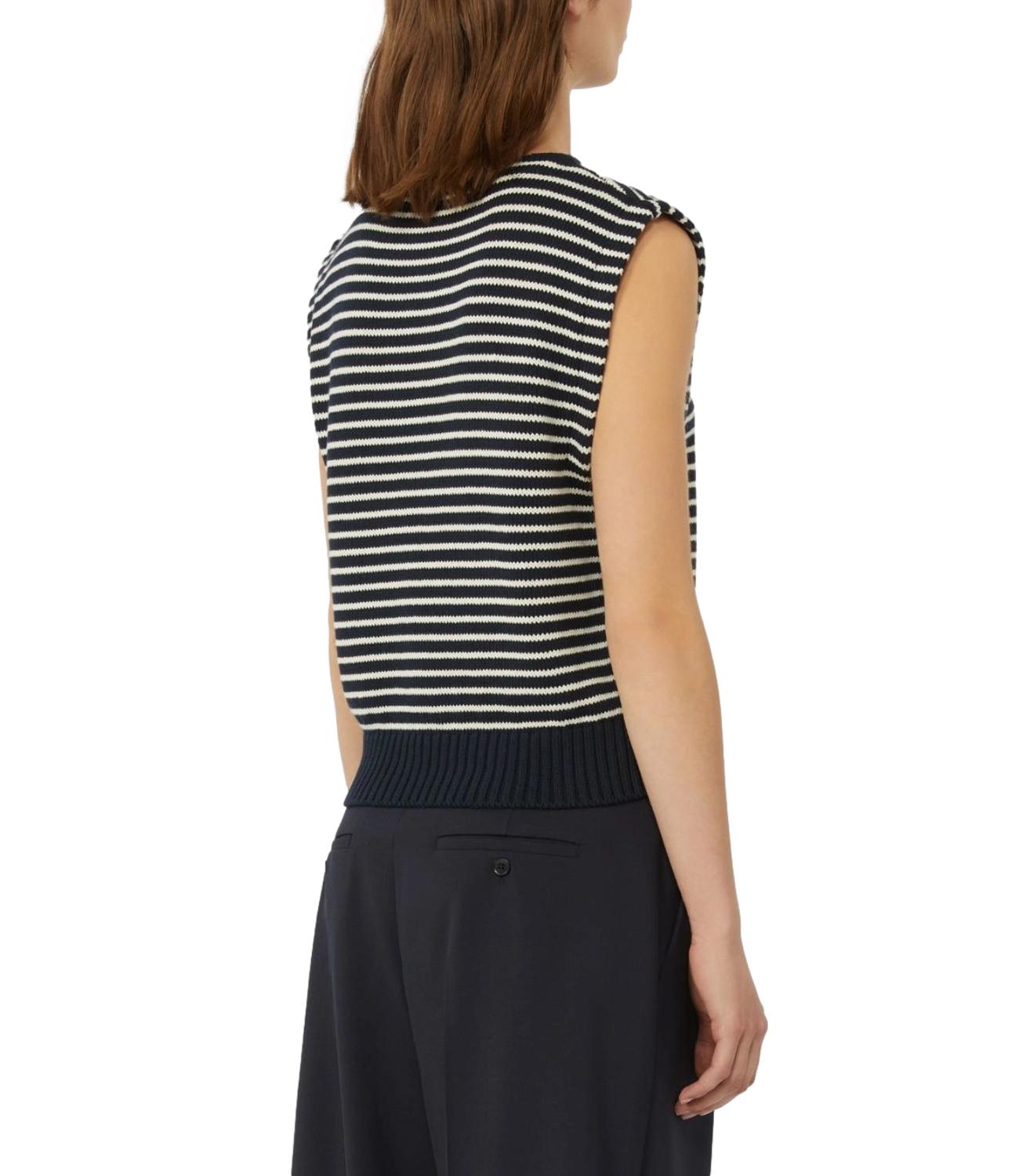 Blue Striped Wkdlanda Cotton Vest