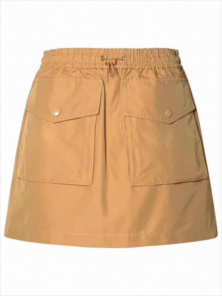 Short Skirt with Elastic Waistband