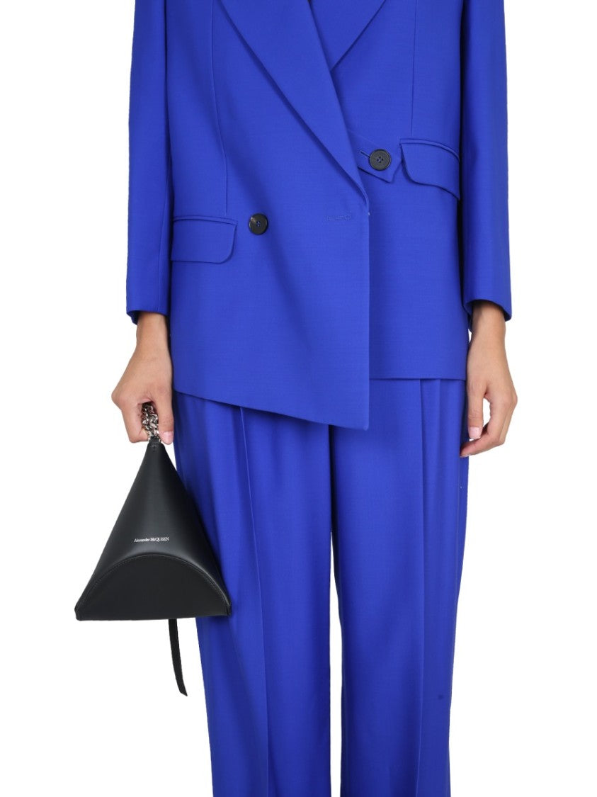 Structured Double-Breasted Jacket