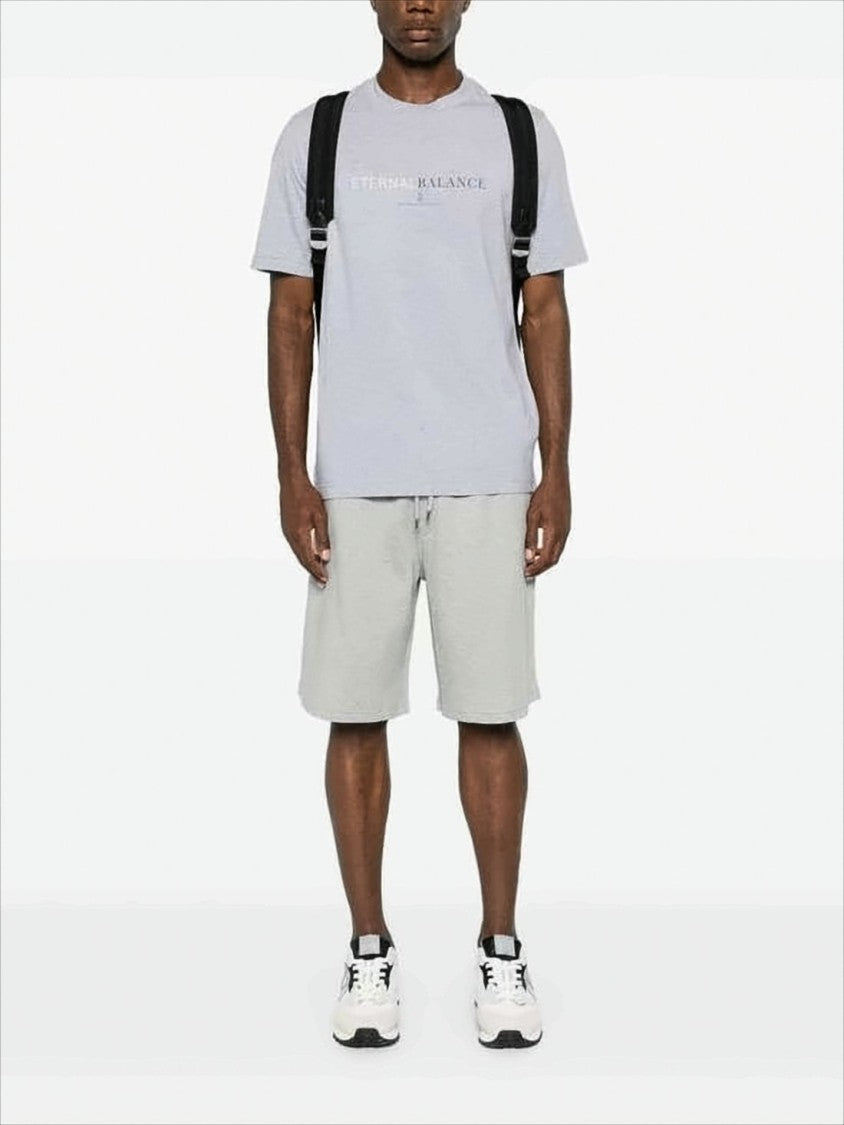Relaxed Fit Light Grey Shorts