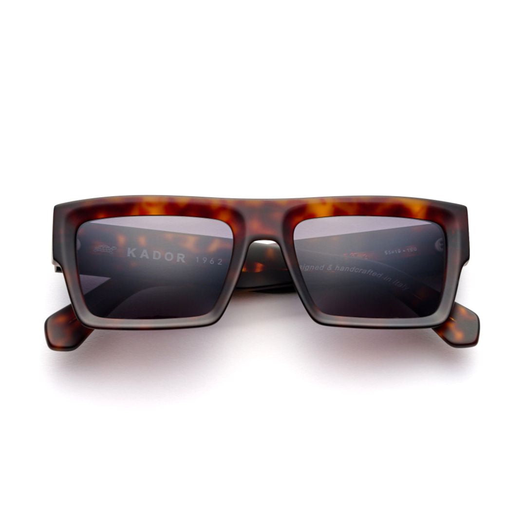 Bandit 2 Tortoiseshell Pattern Rectangle Frame Sunglasses