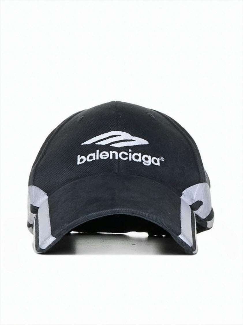 Structured Baseball Cap with Bold Graphic Accents