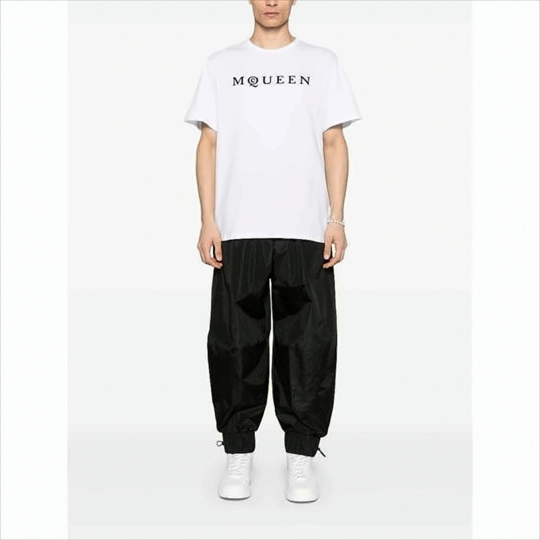 Short-Sleeve Crew Neck T-Shirt with Bold Logo