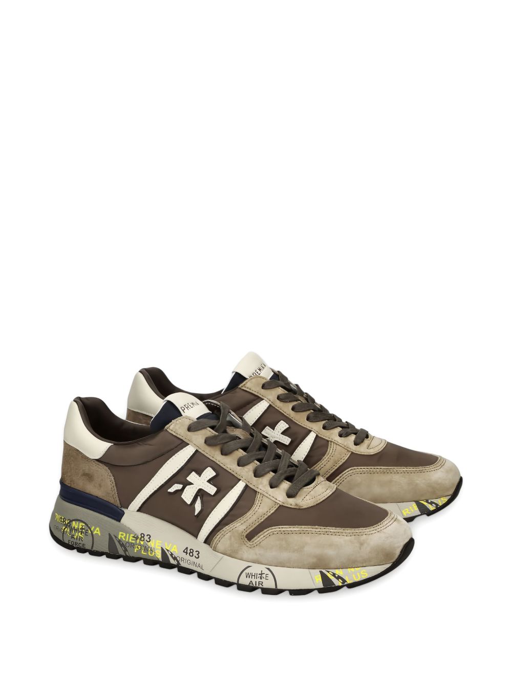 Low-Top Sneakers with Grey Suede