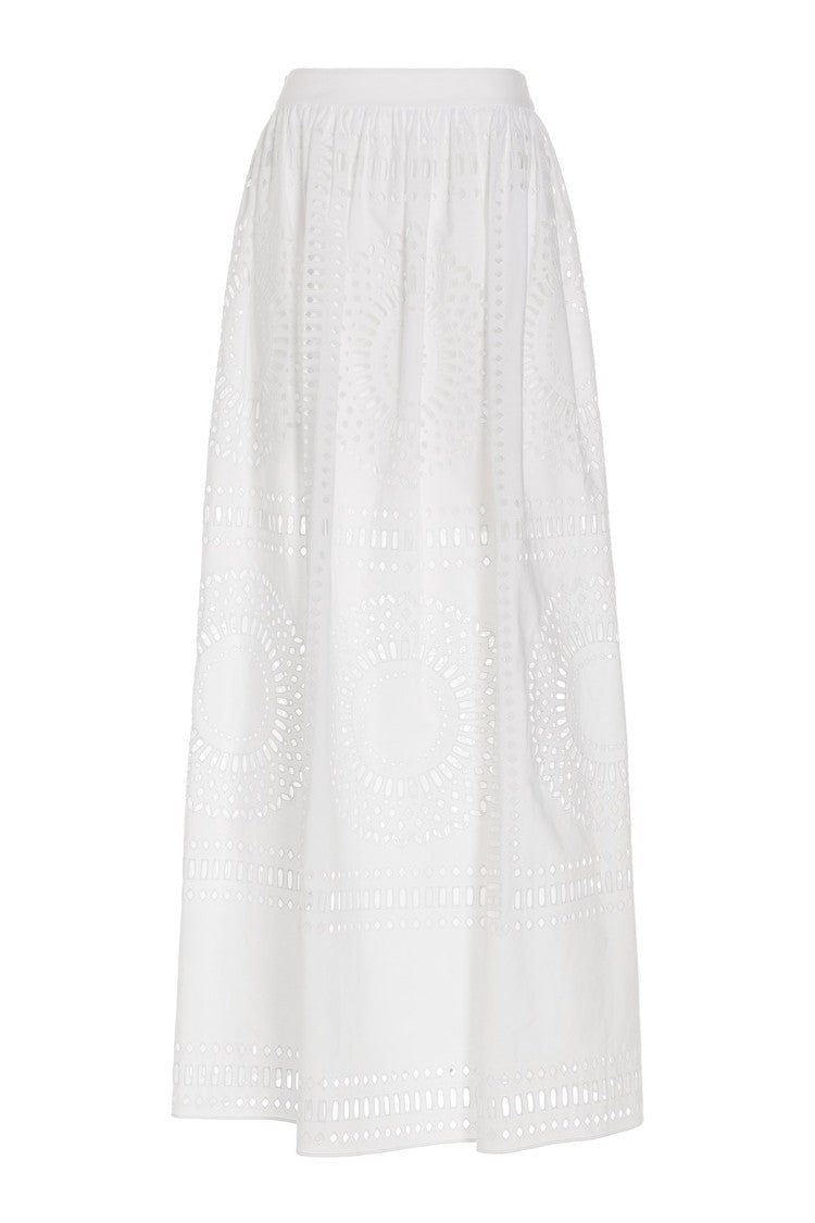 Long Pierced Skirt