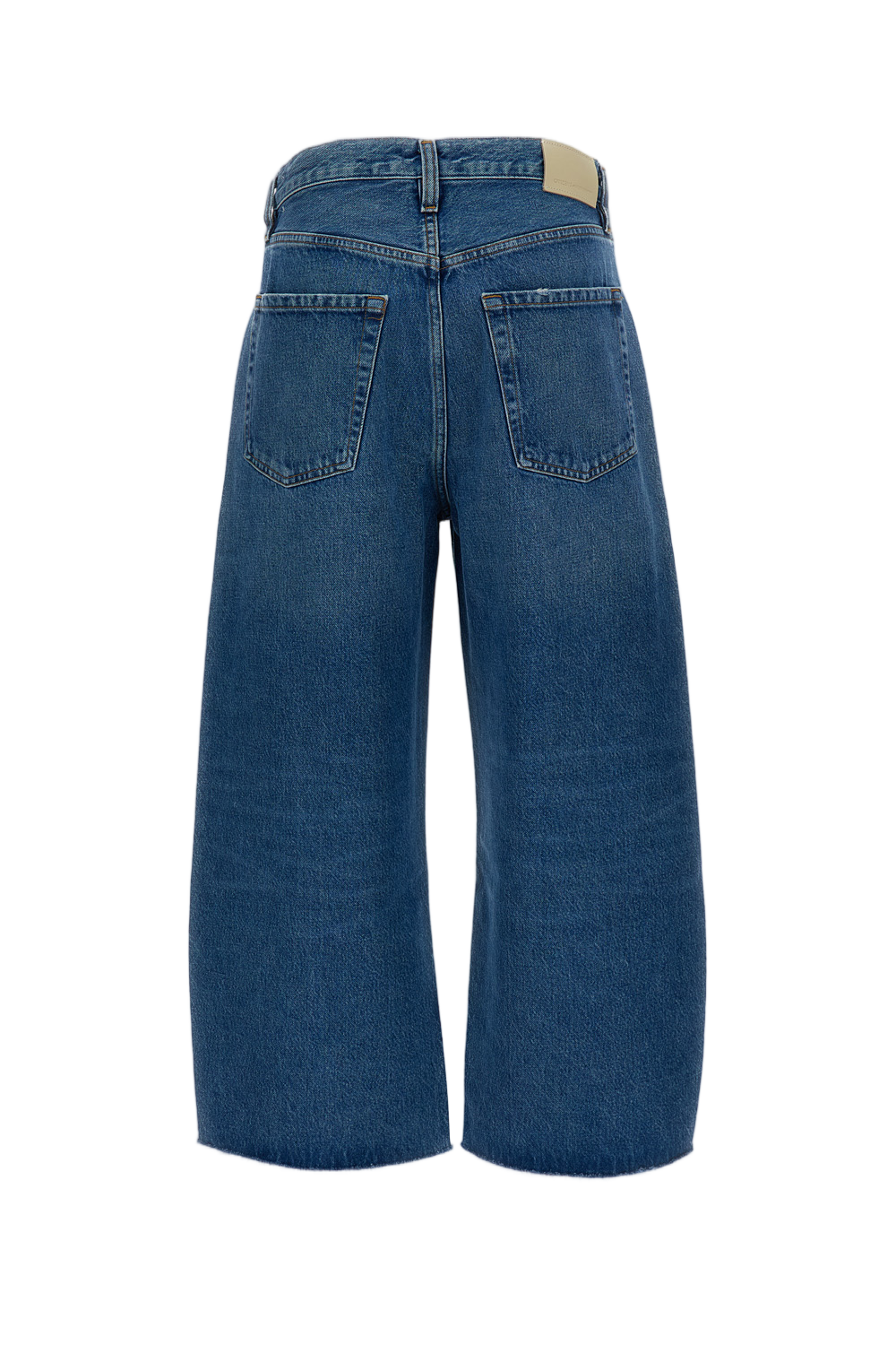 Chaya Wash Rigid Denim Cropped Jeans