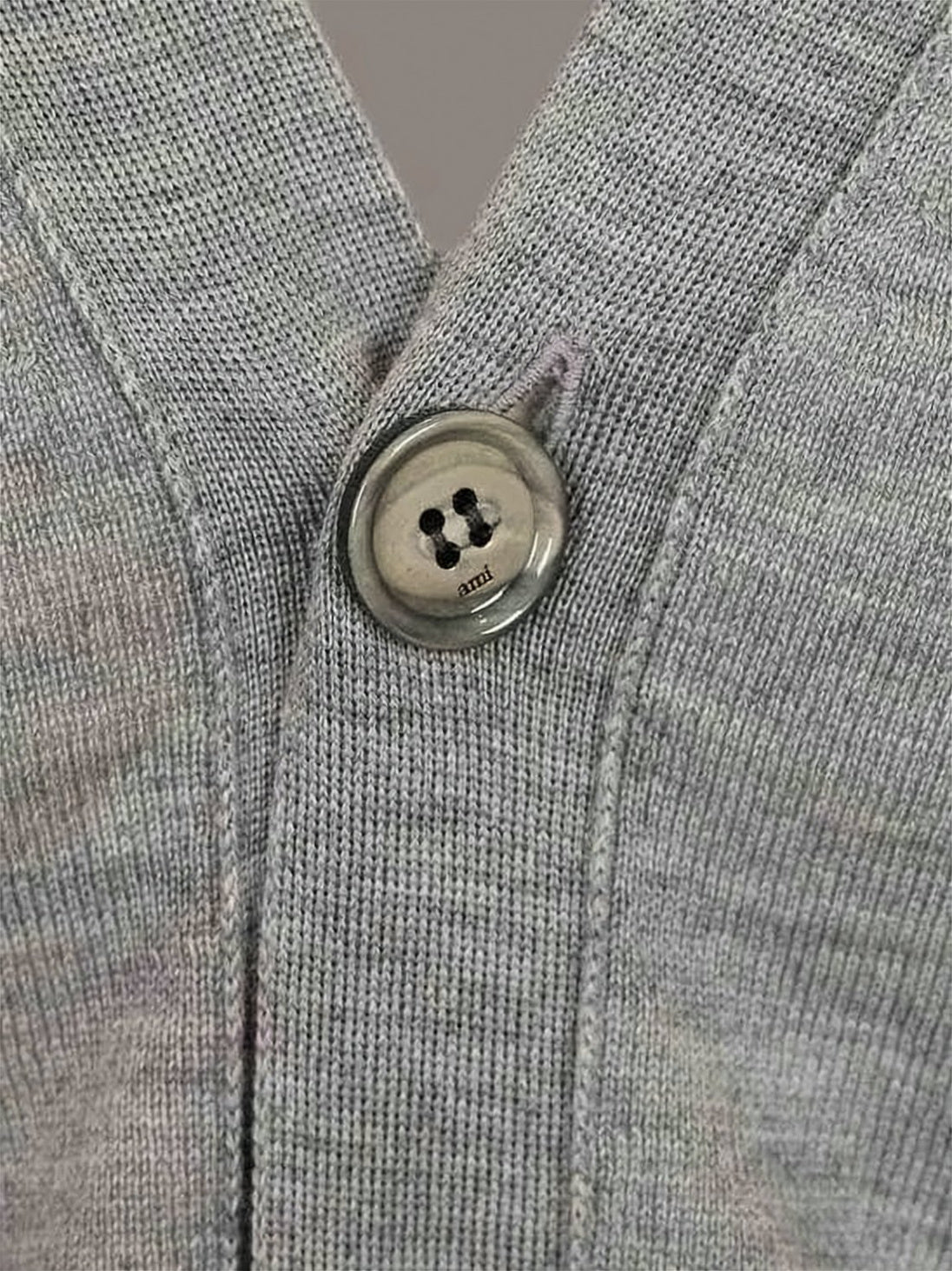 Heart Logo Alexandre Mattiussi Wool Cardigan