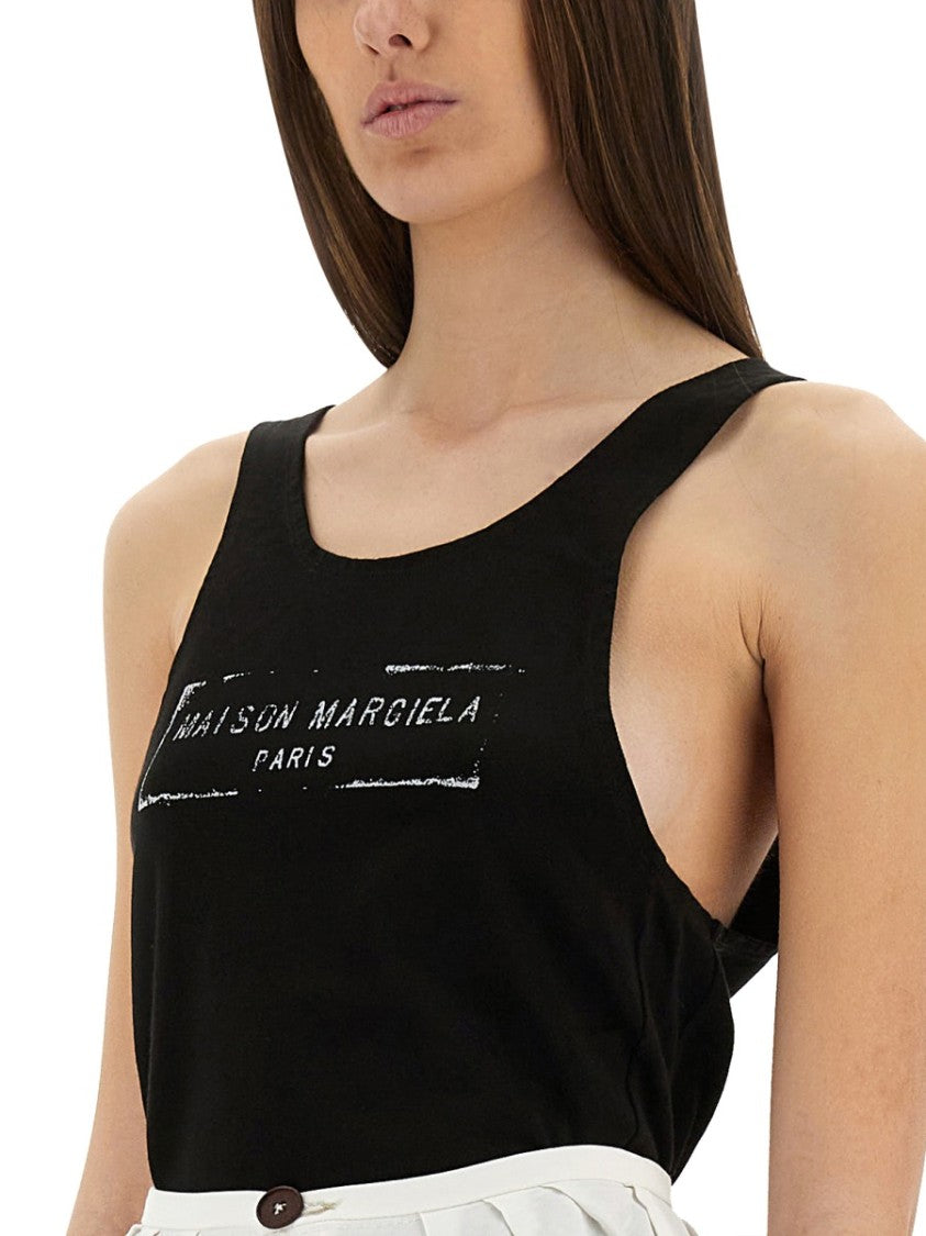 Logo Print Tank Top