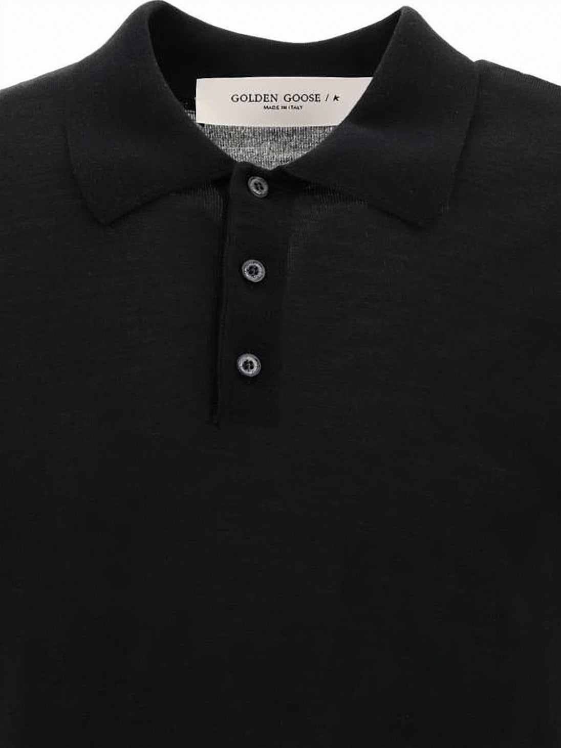 Short-Sleeve Polo Shirt with Metallic Star