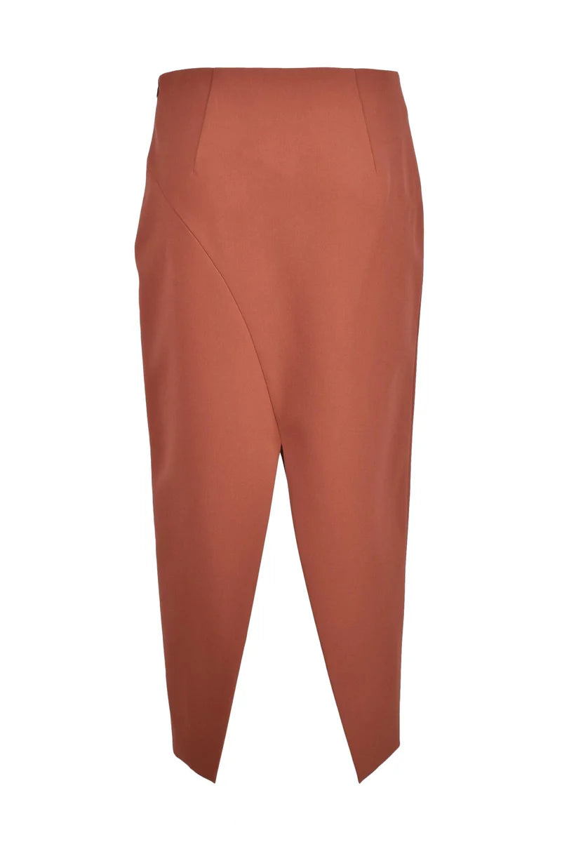 Fluid Asymmetrical Long Skirt