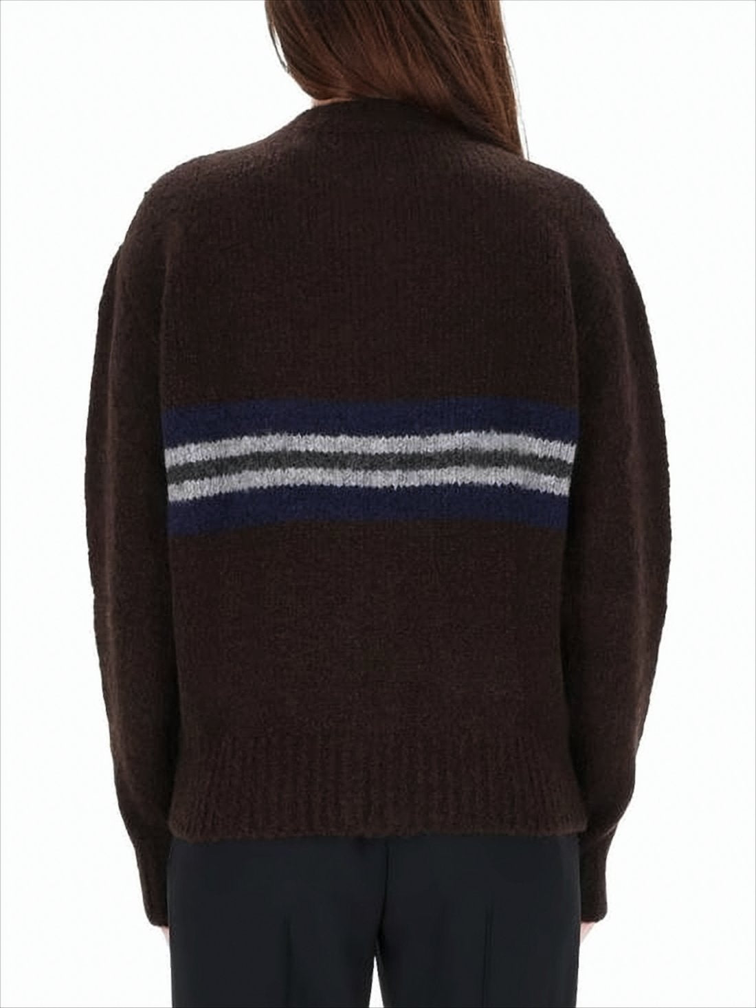 Cropped Textured Knit Cardigan with Zip-Up Front