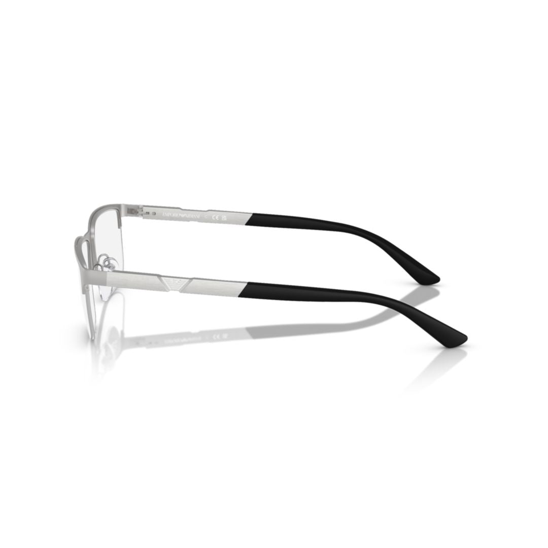 0ea1164 Rectangular Metal Sunglasses with Matte Silver Finish
