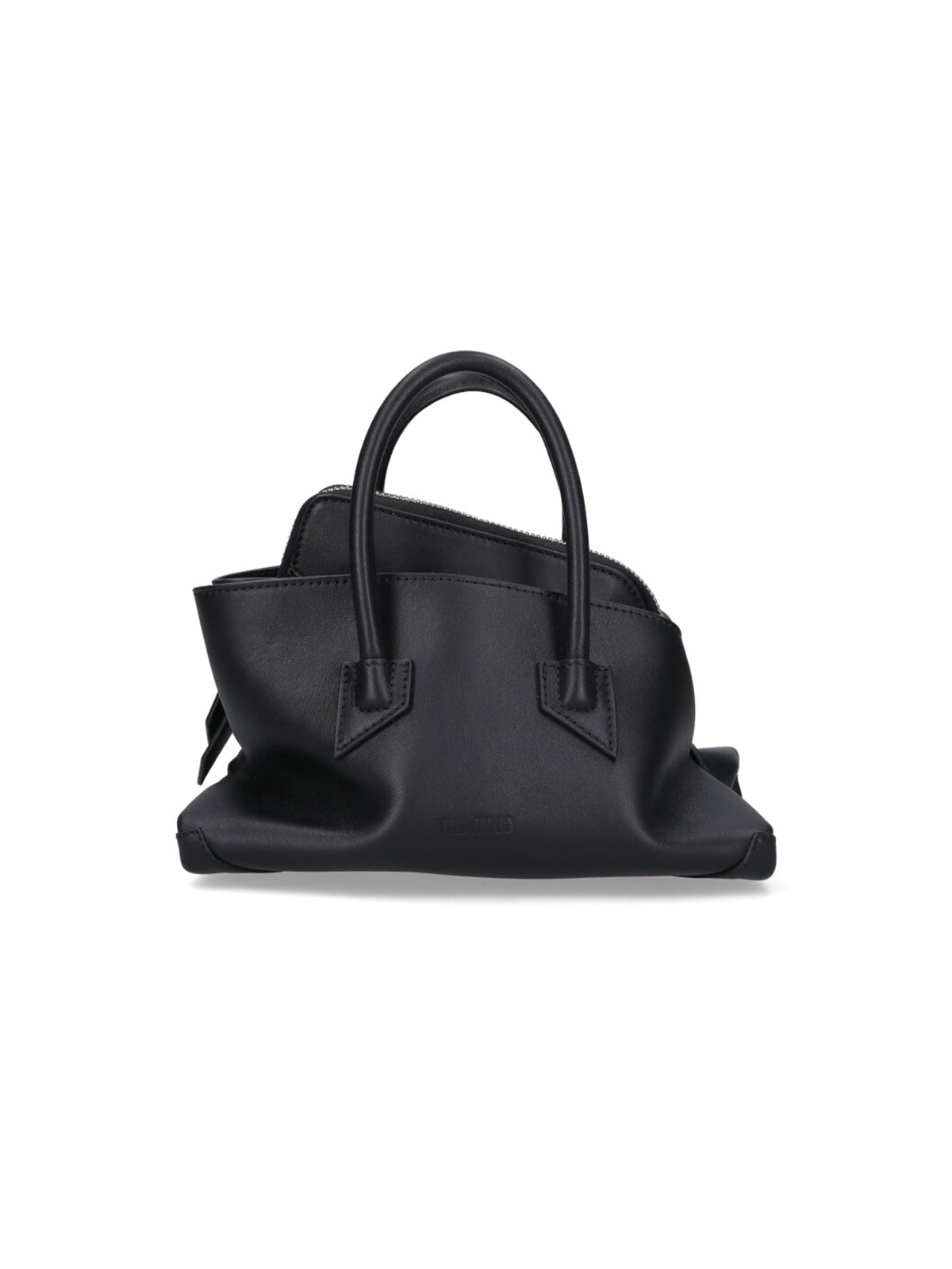 Black La Passeggiata Asymmetrical Leather Bag