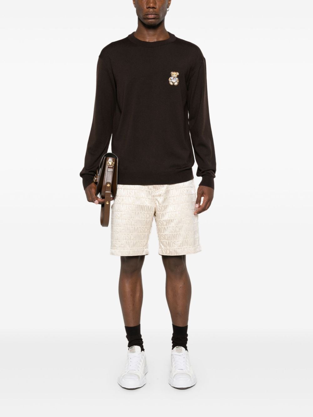 Coffee Brown Virgin Wool Sweater
