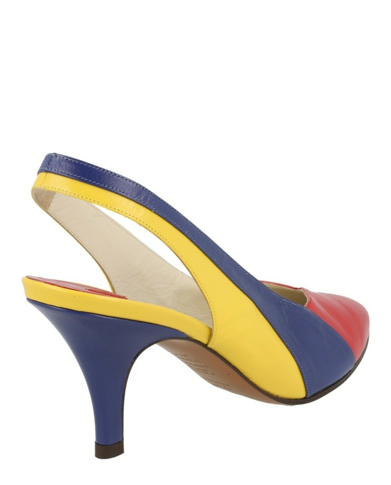 Partenope Limitowana Edycja Archiwalna Czółenka Slingback z Lat 80.