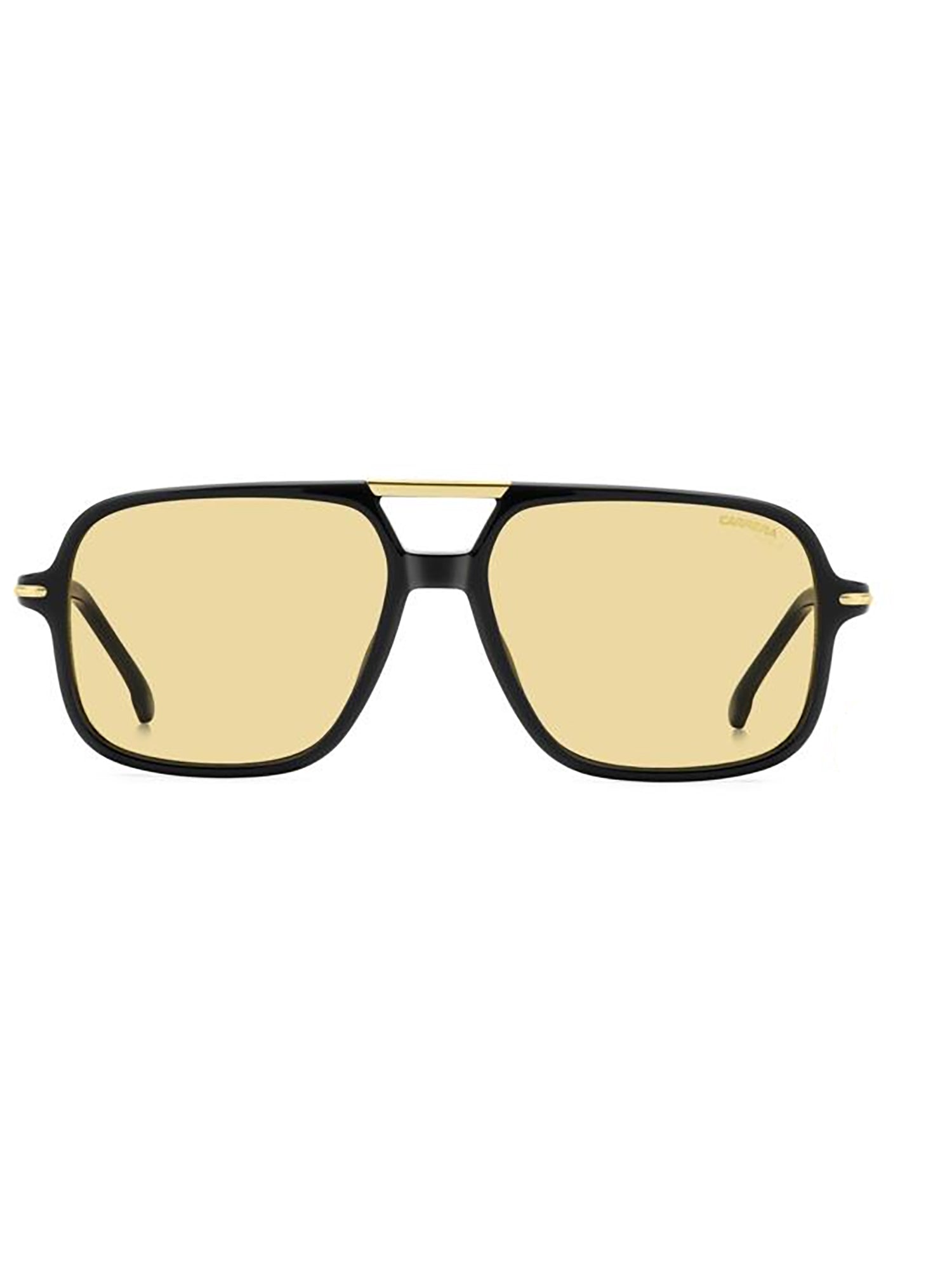 Bold Square Frame Sunglasses with Tinted Lenses