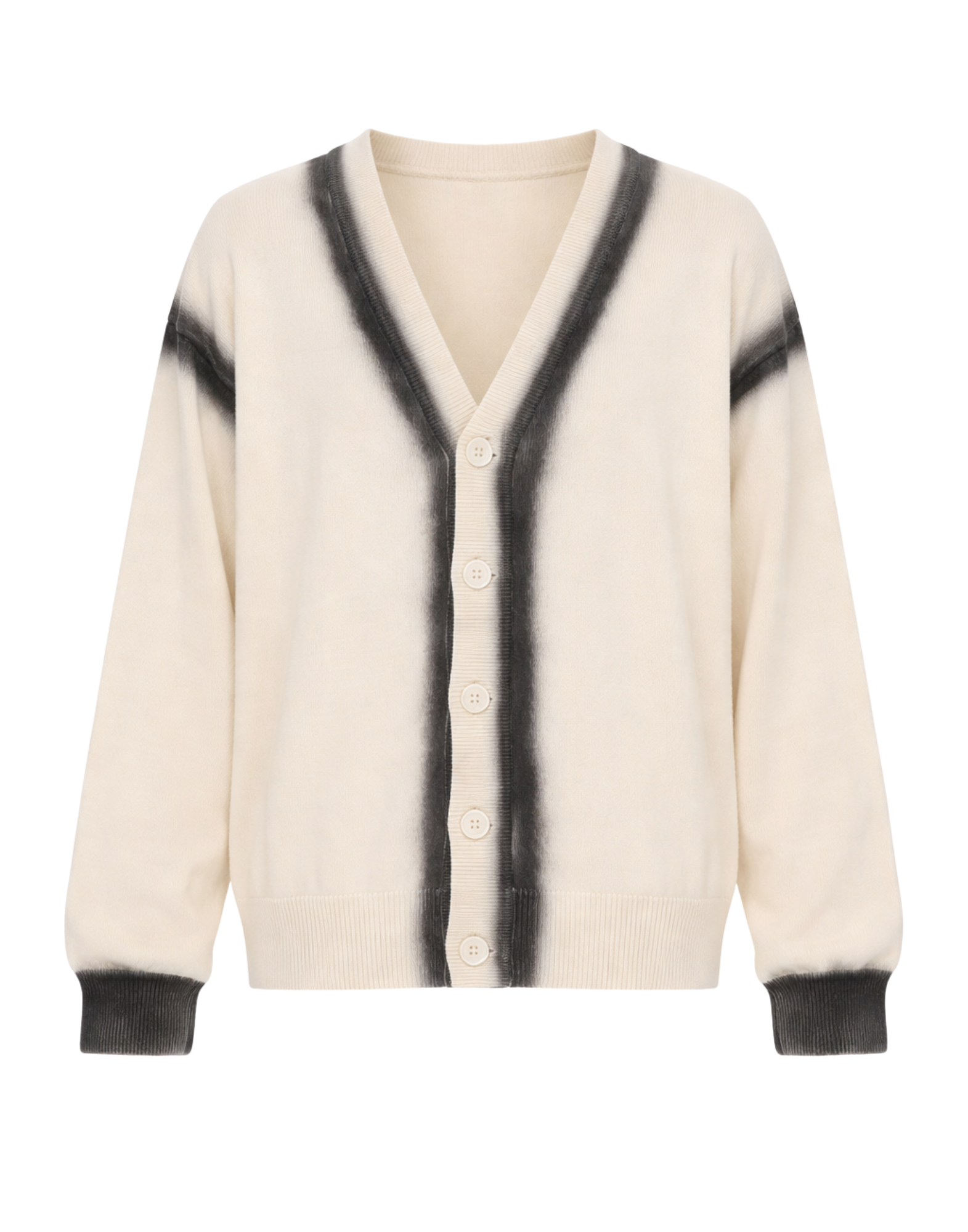 Men’S Cardigan With Contrast Trim