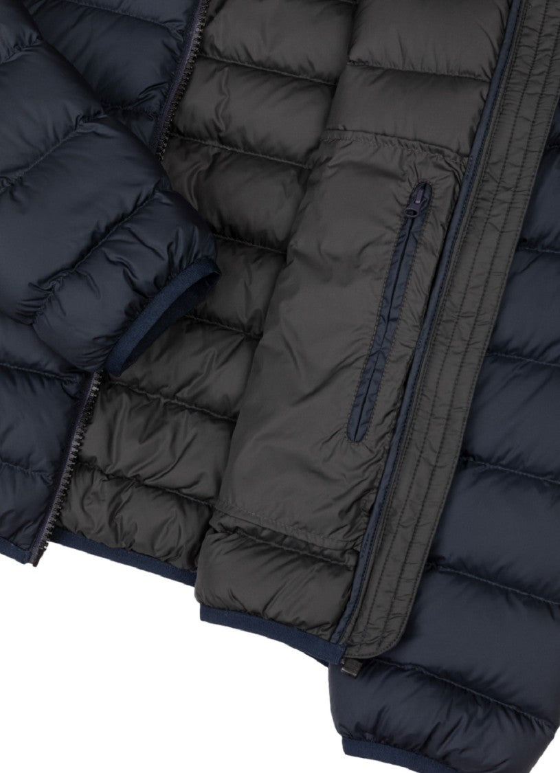 Detachable Hooded Winter Jacket with Feather Padding