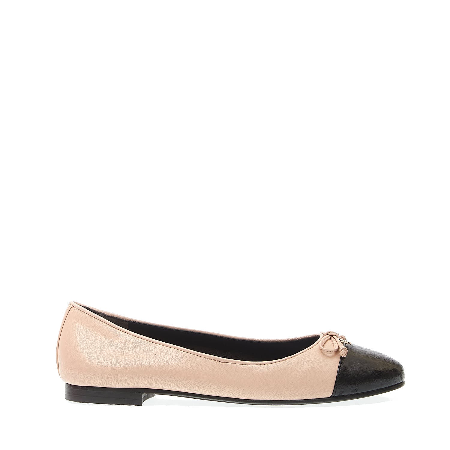 Beige And Black Ballerina