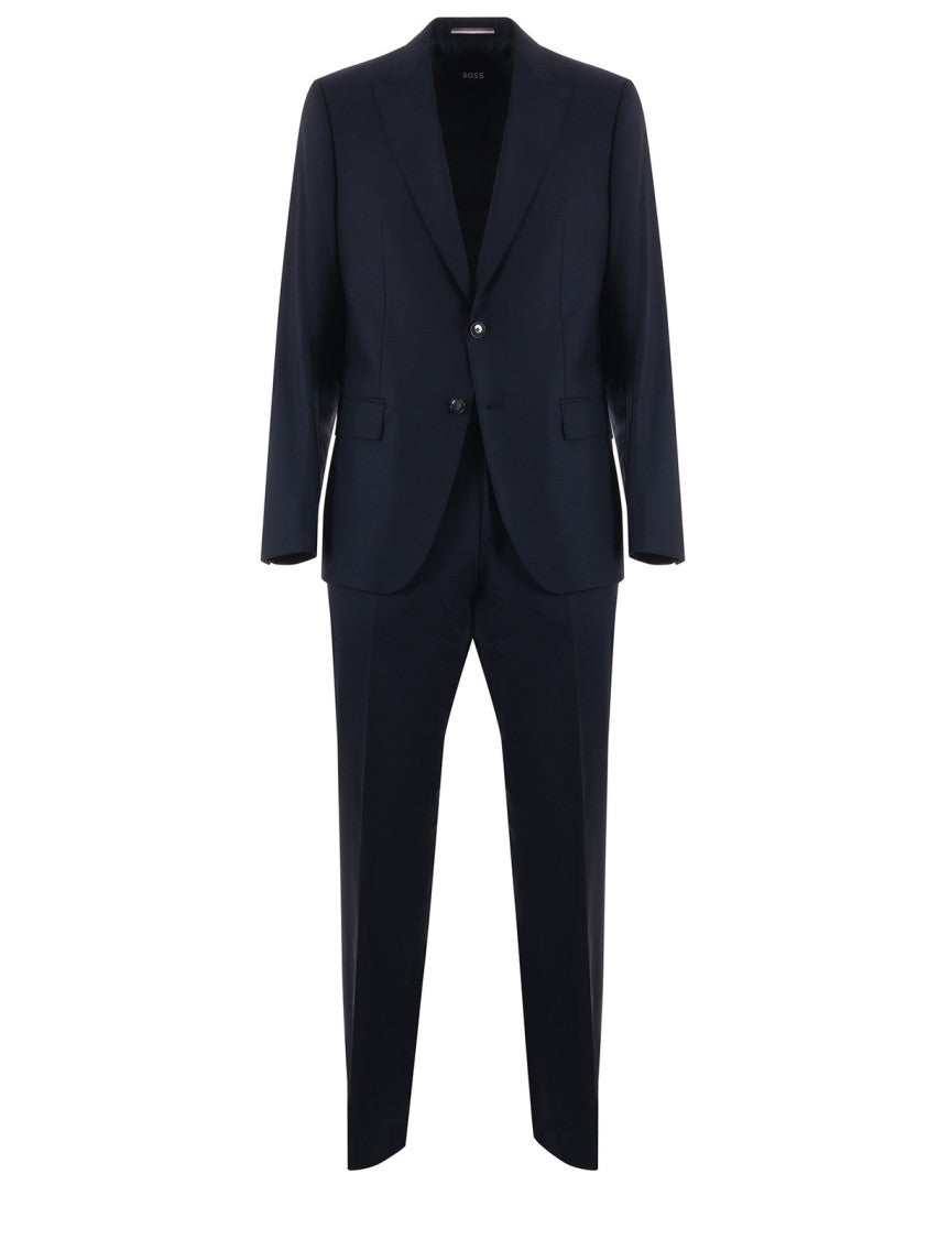 Tailored Black Two-Piece Suit Set