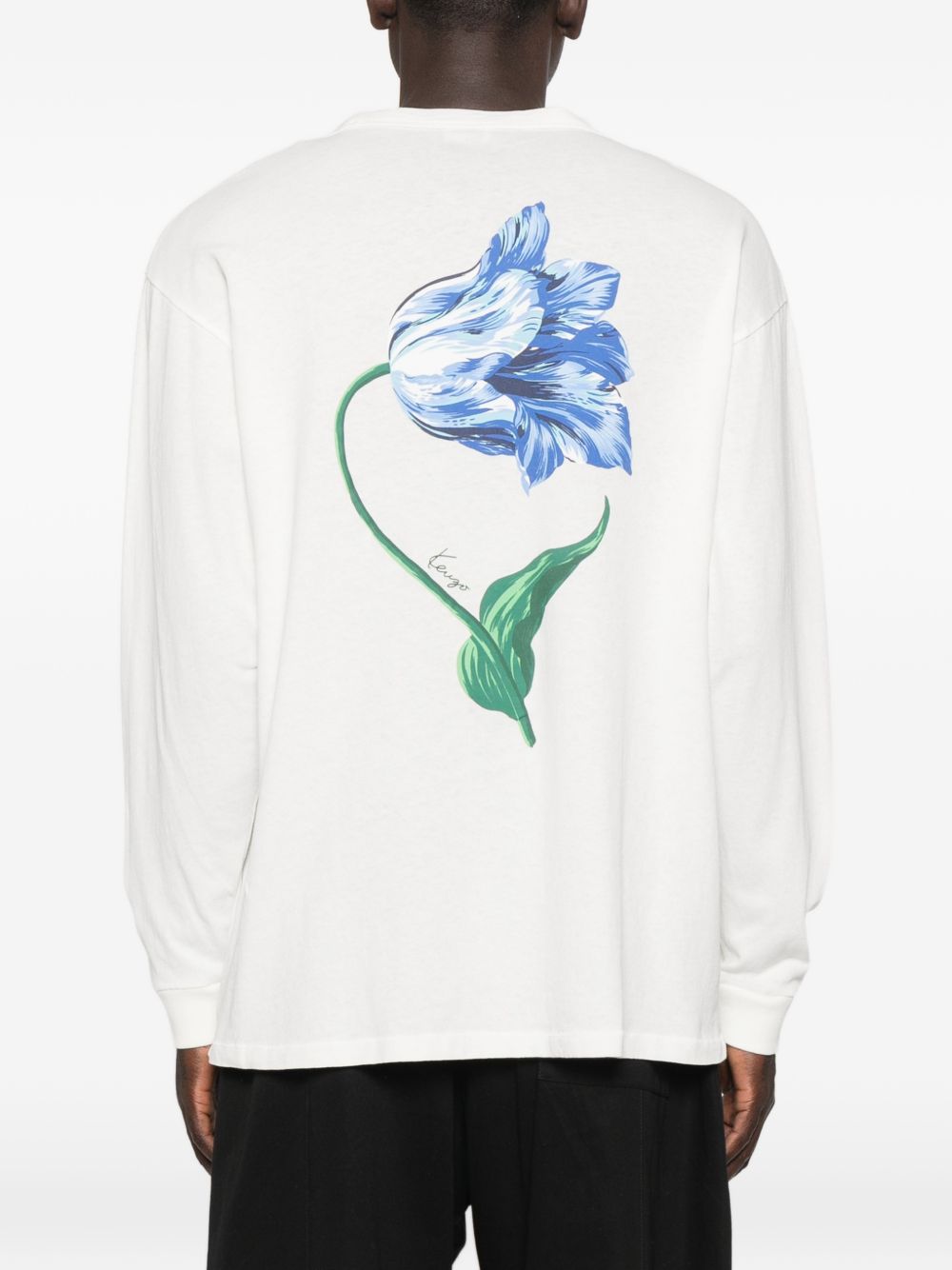Graphic Print Crew Neck Cotton T-Shirt