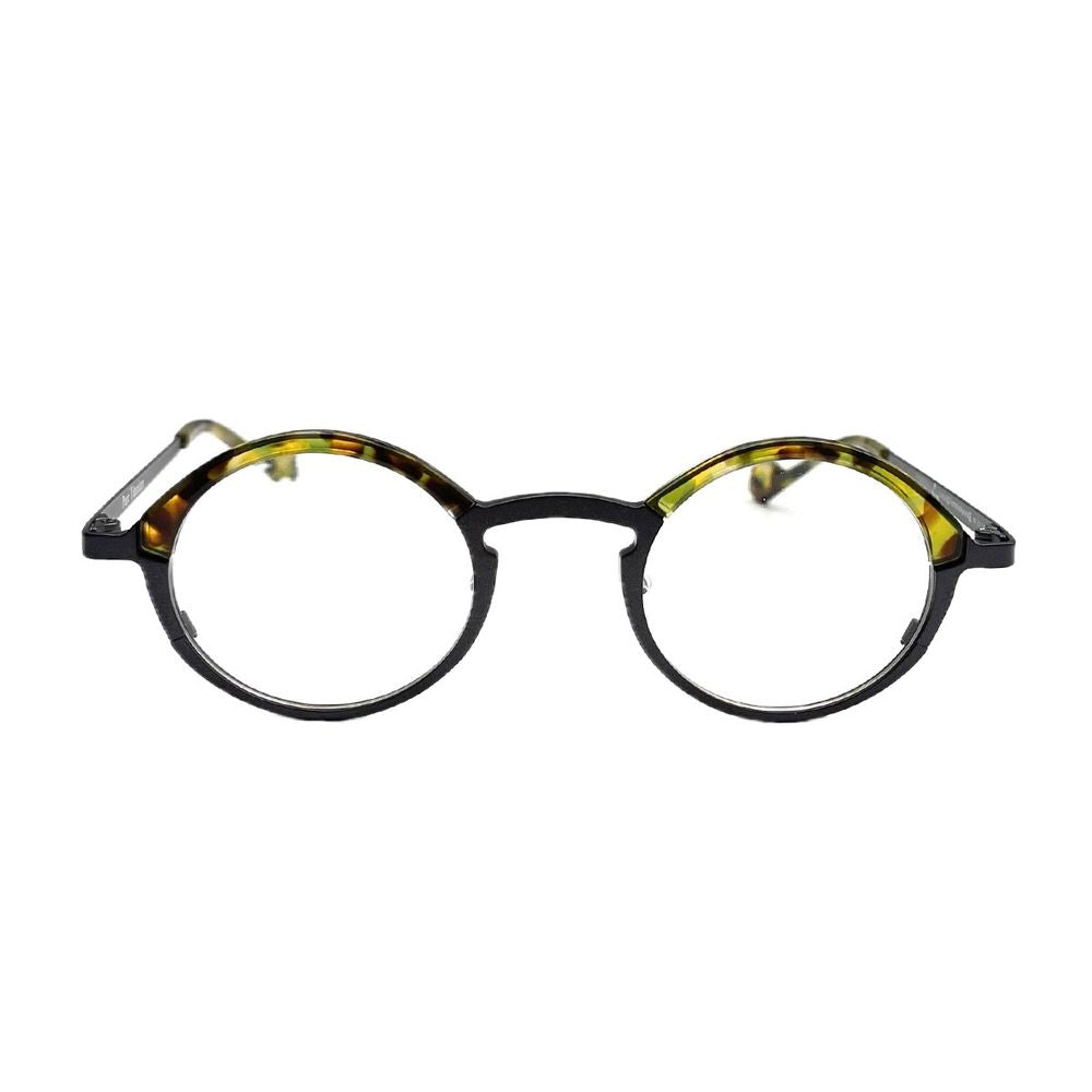 Taurus Oval Titanium Sunglasses With Tortoiseshell Accents