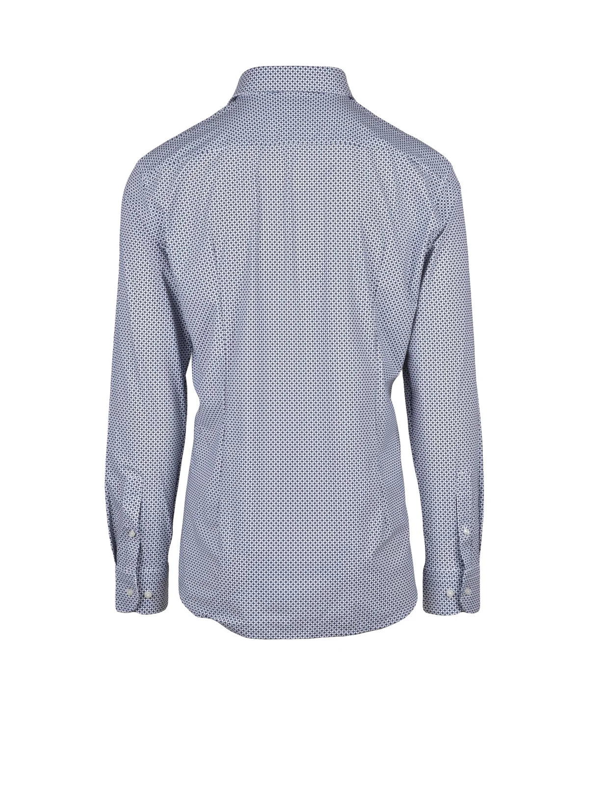Stretch Shirt - White/Blue