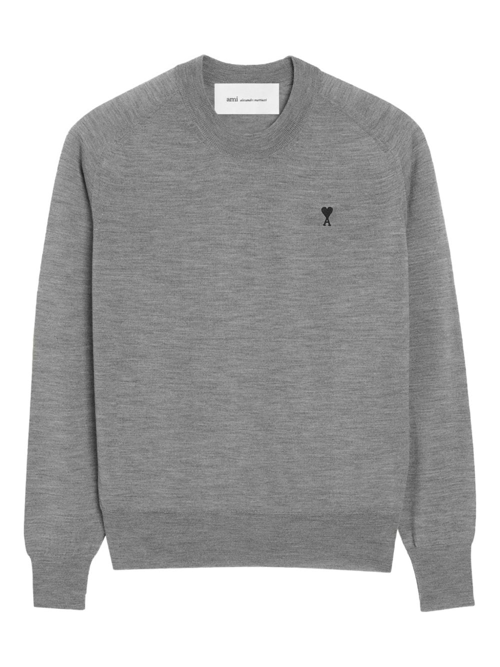 Grey Heather Crew Neck Sweatshirt