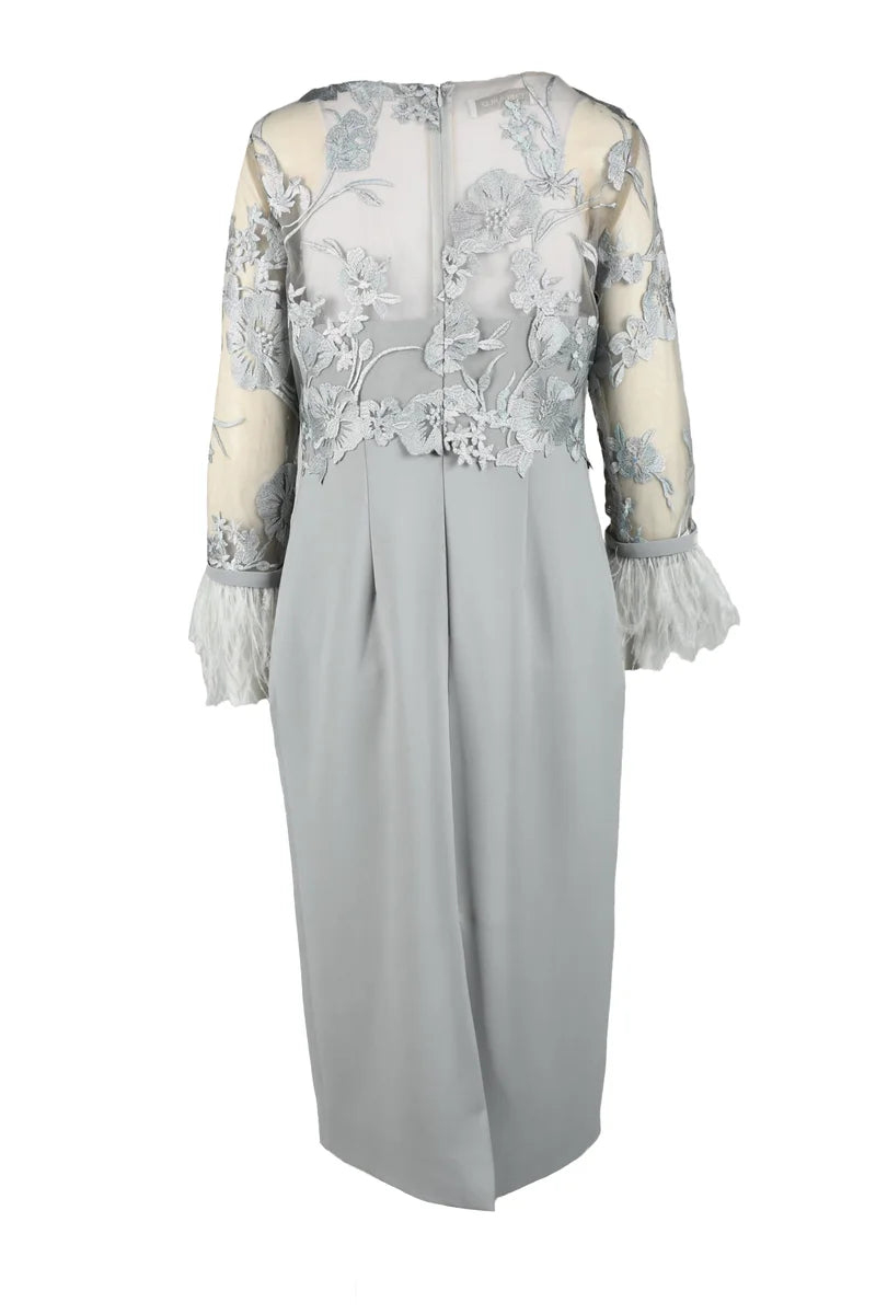 Sheath Dress - Grey