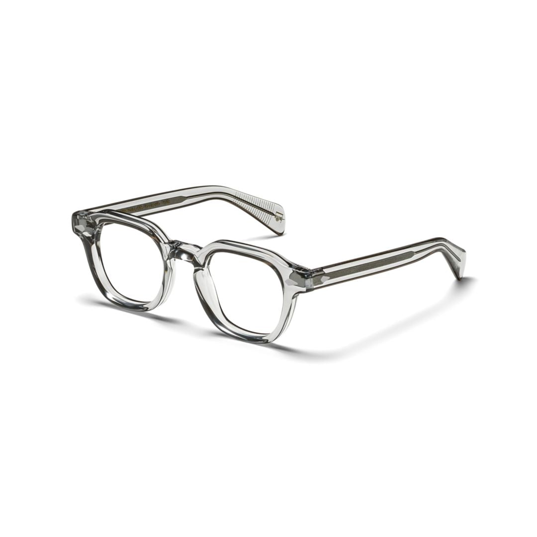 Or-Dol-O Dolt Translucent Smoky Grey Acetate Eyeglasses