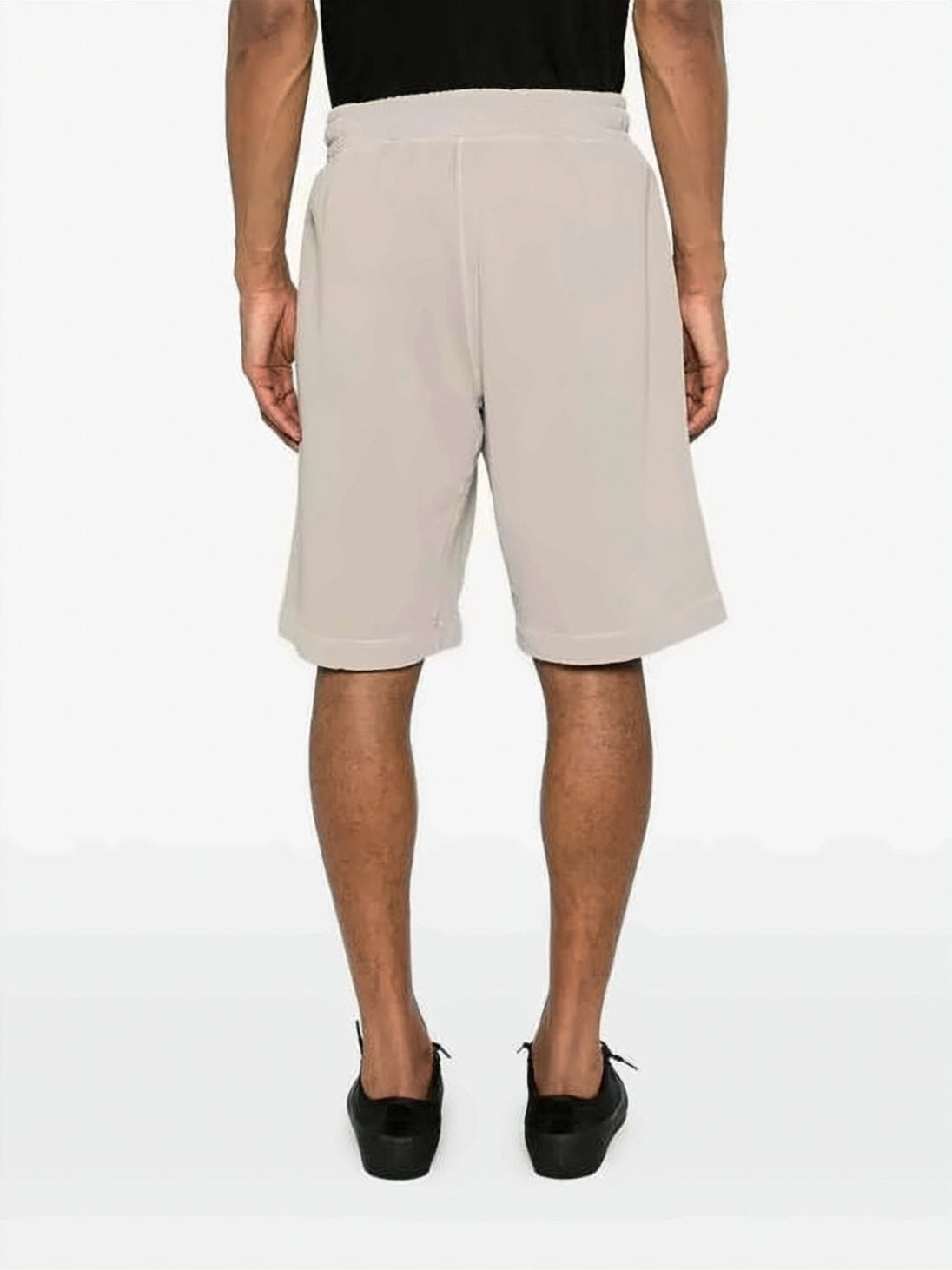 Relaxed Fit Shorts With Elastic Waistband And Iconic Lens Detail