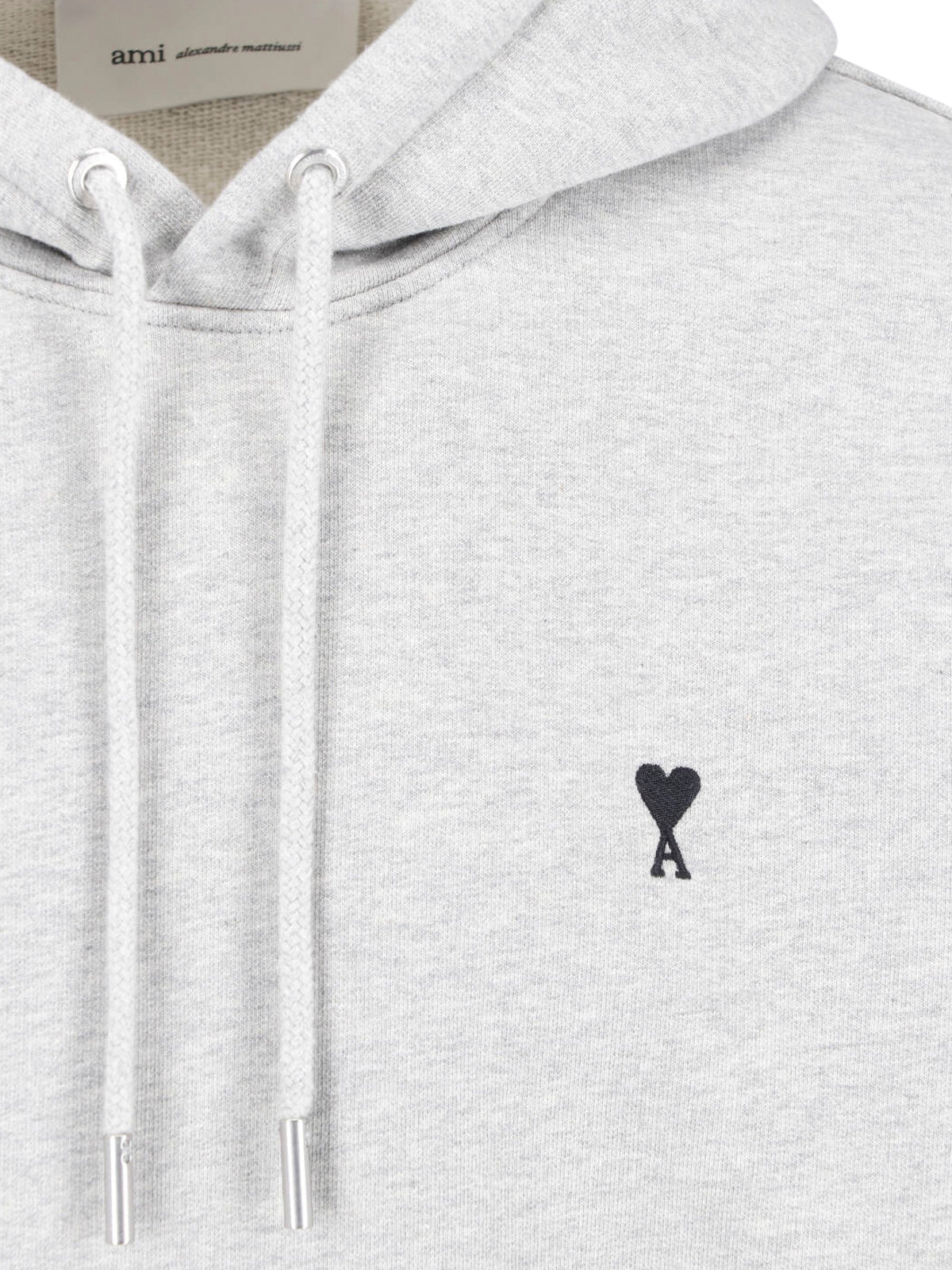 Grey Ami de Cœur Kangaroo Pocket Hoodie