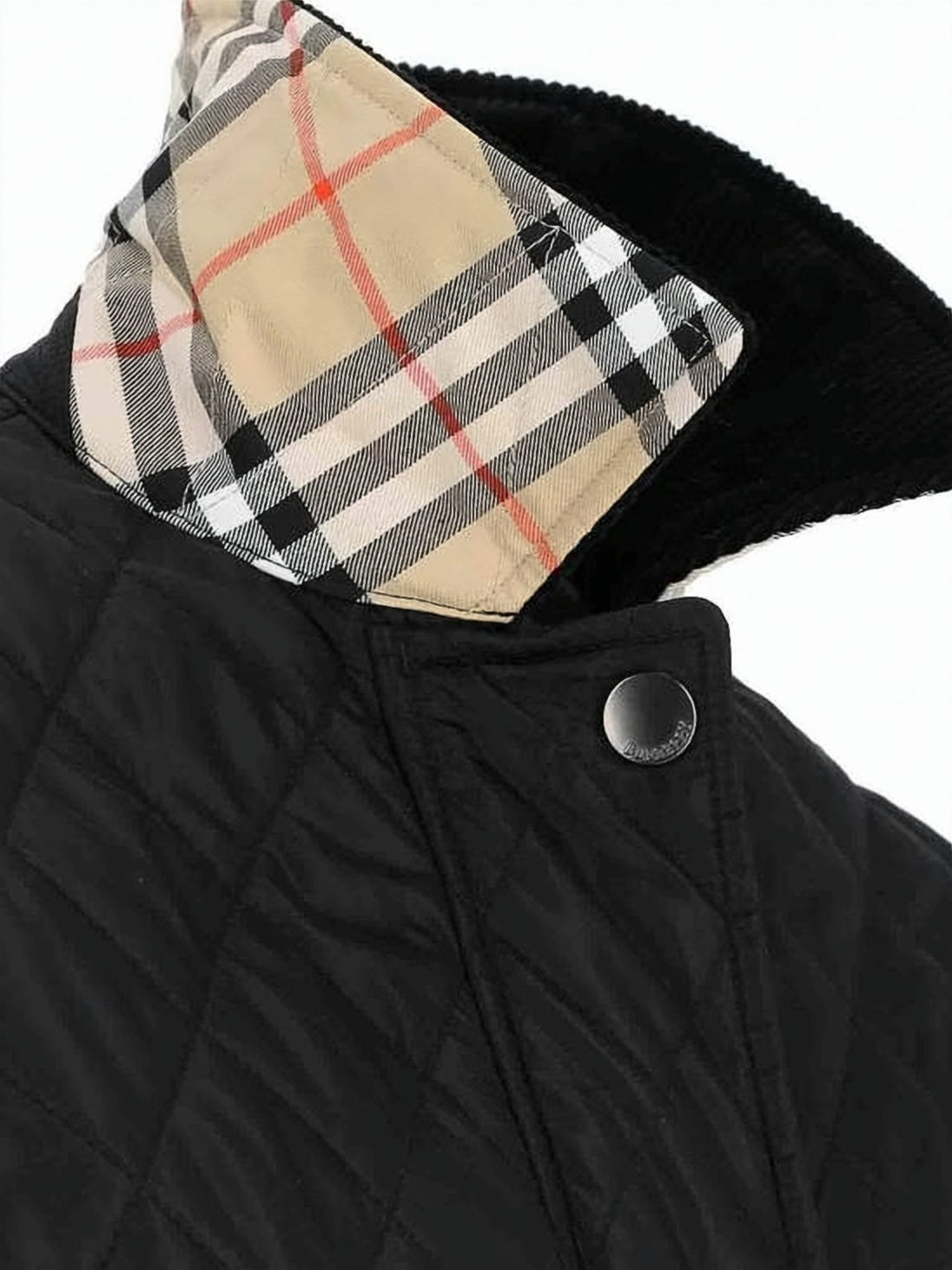 Quilted Nylon Half Jacket