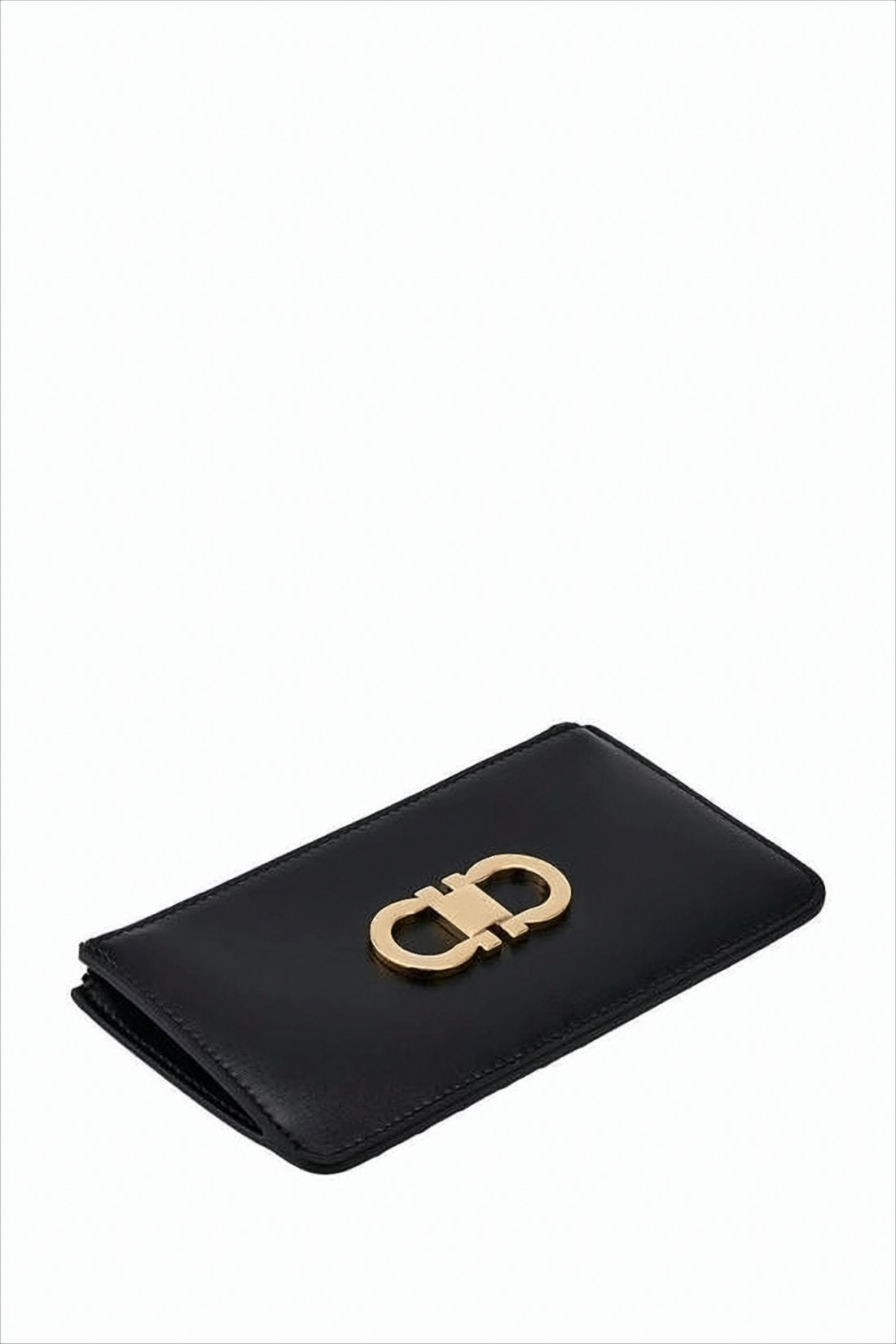 Rectangular Calf Leather Card Wallet