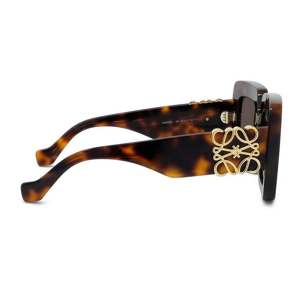 Anagram Oversized Square Sunglasses With Beveled Edges
