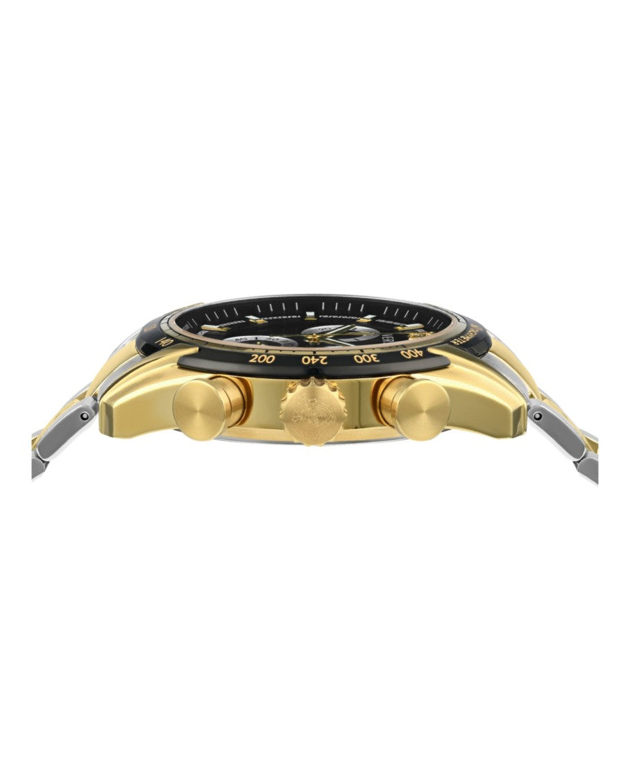 V-Ray Chronograph Watch With Two-Tone Case