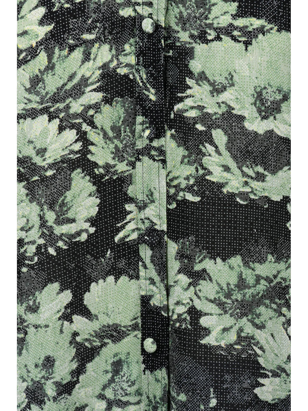 Viscose Shirt - Green/Black