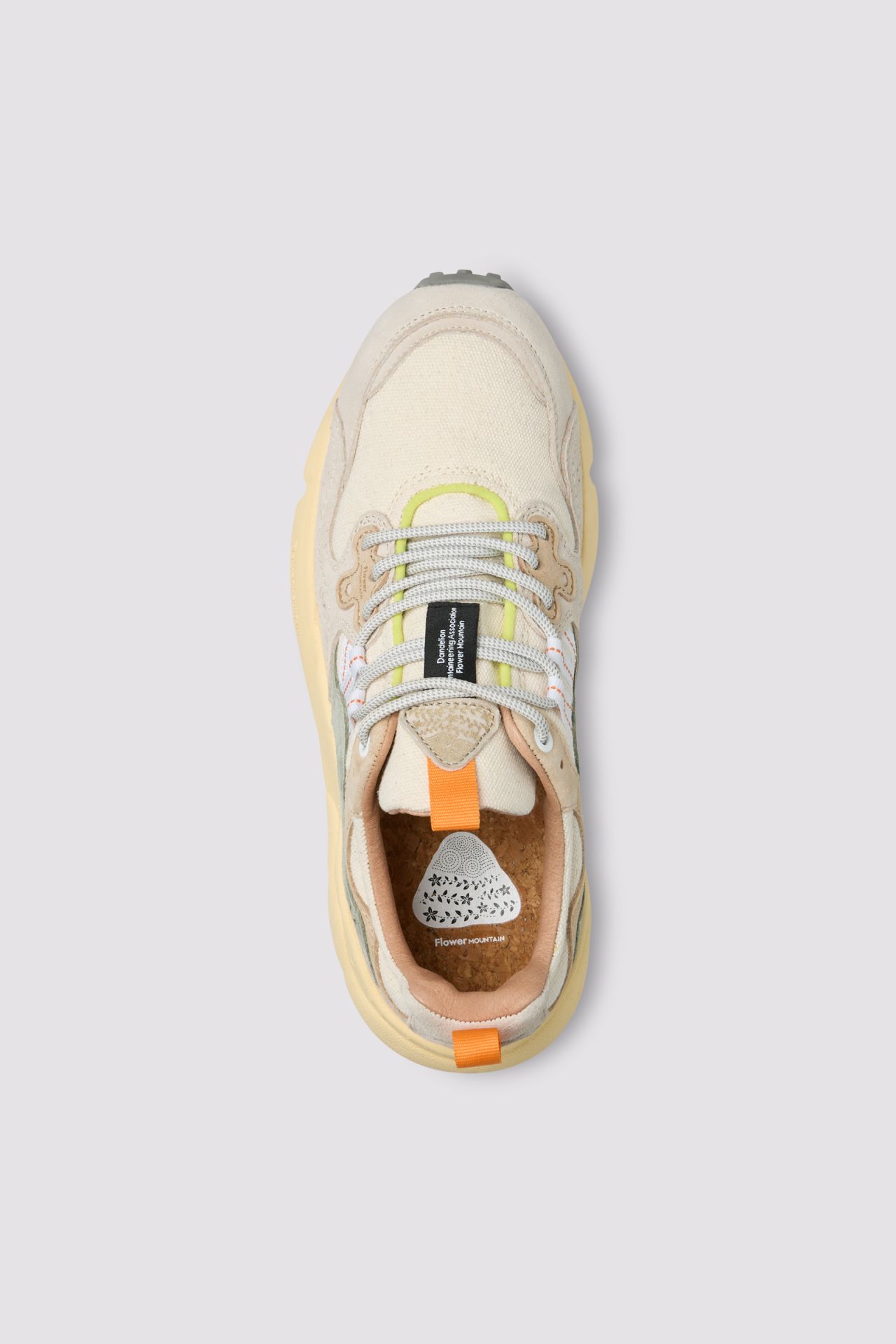 Layered Design Sneakers with Textured Sole
