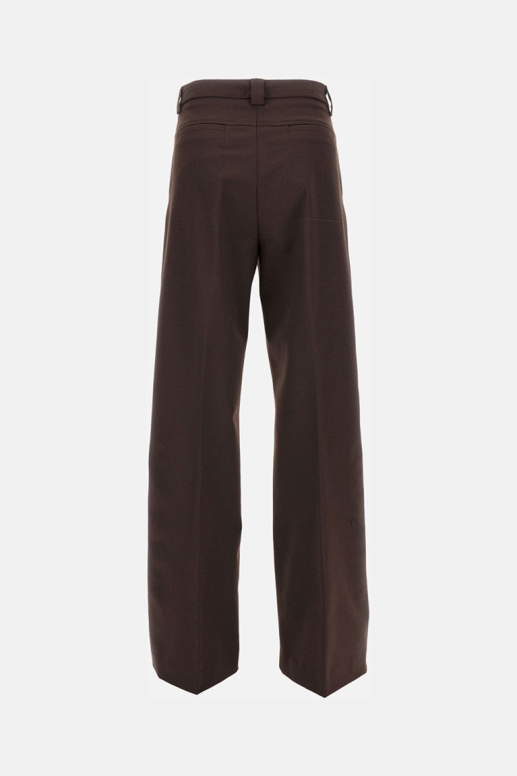 "Alek" Wool Blend Trousers