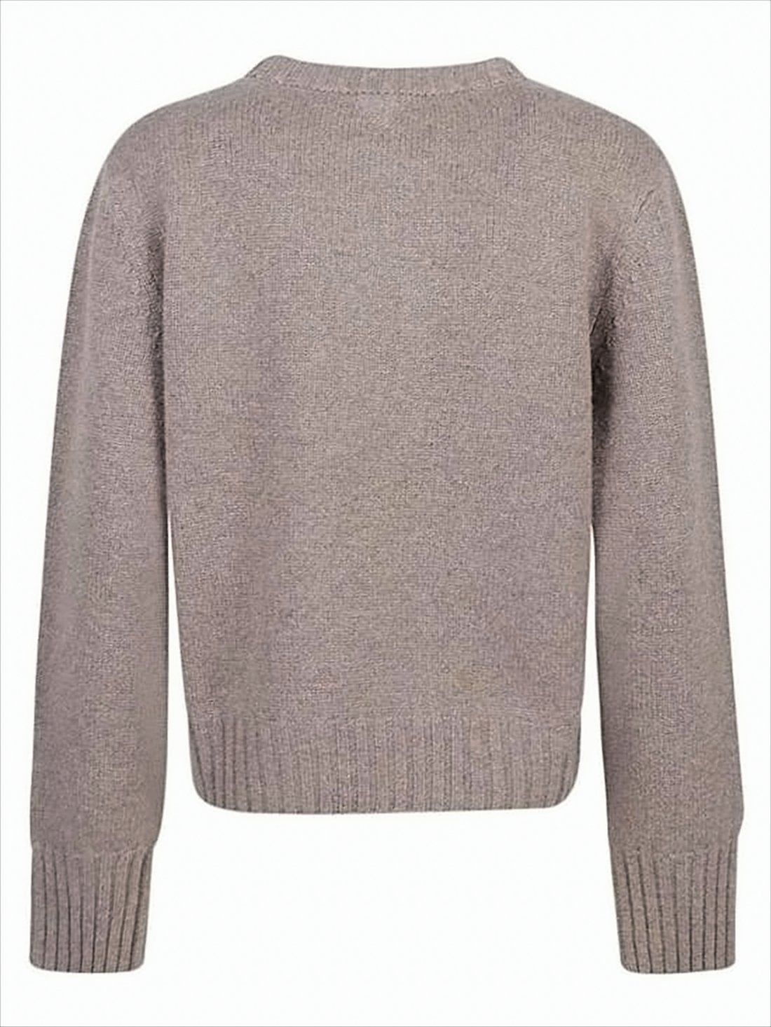 Fine Knit Sweater with Cropped Silhouette